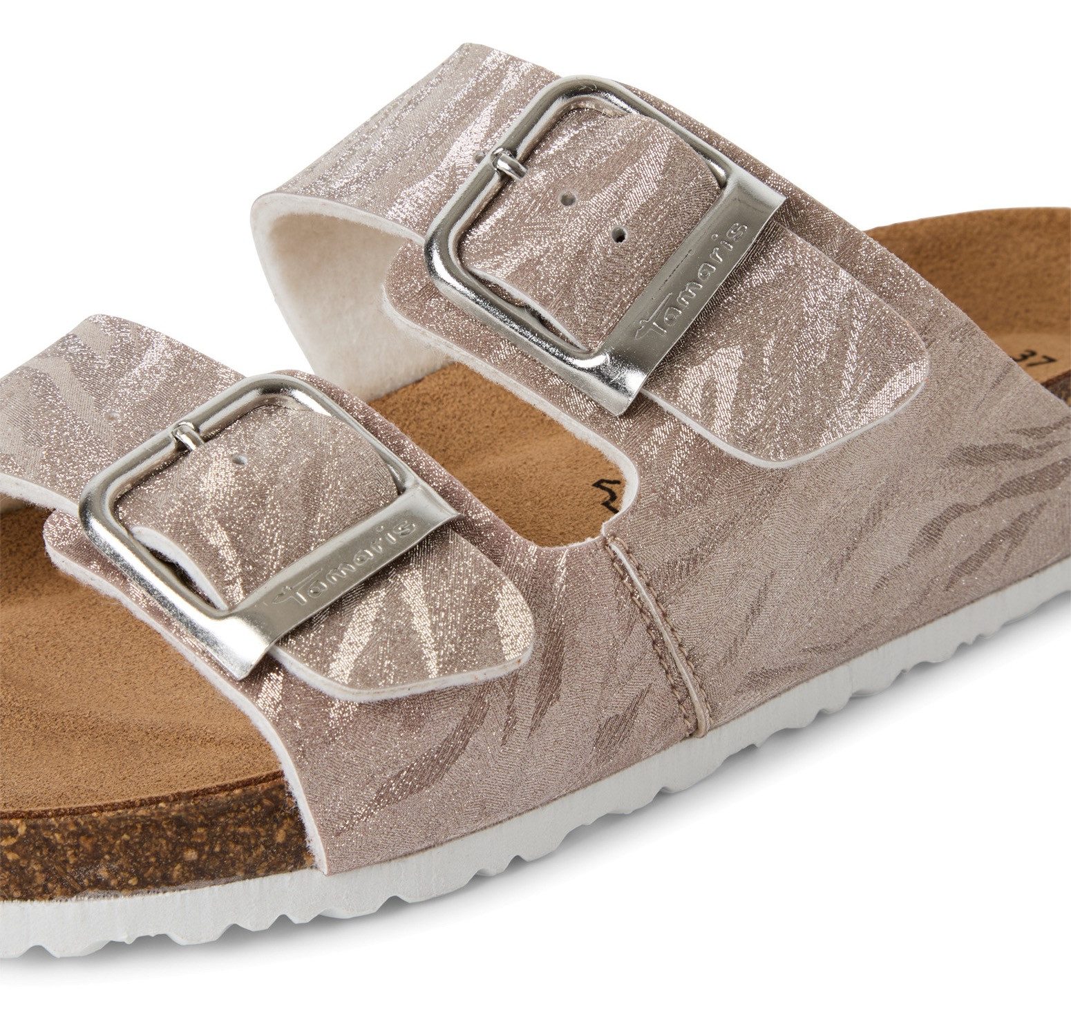 Tamaris Pantolette, Sommerschuh, Schlappen mit gepolstertem günstig online kaufen