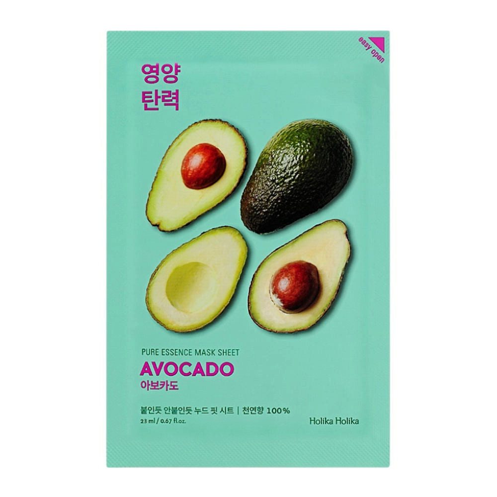 Holika Holika Gesichtsmaske Holika Holika, Pure Essence Mask Sheet – Avocado – 23 ml
