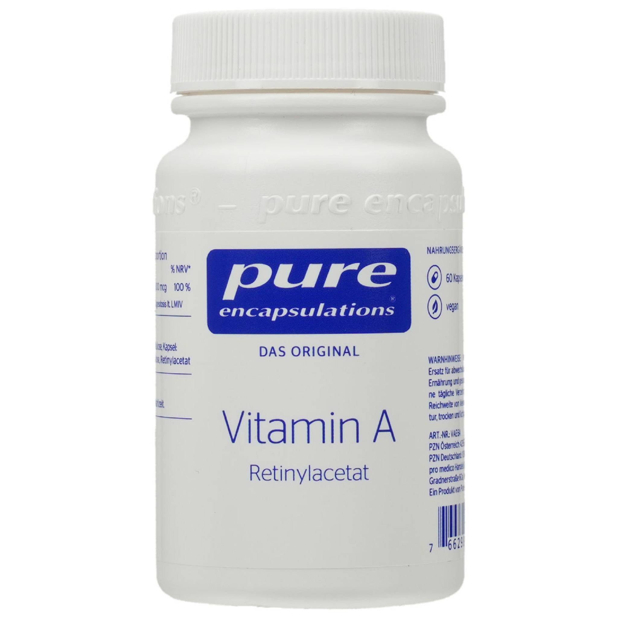 Pure Encapsulations PURE ENCAPSULATIONS Vitamin A Retinylacetat Kaps. Kapseln