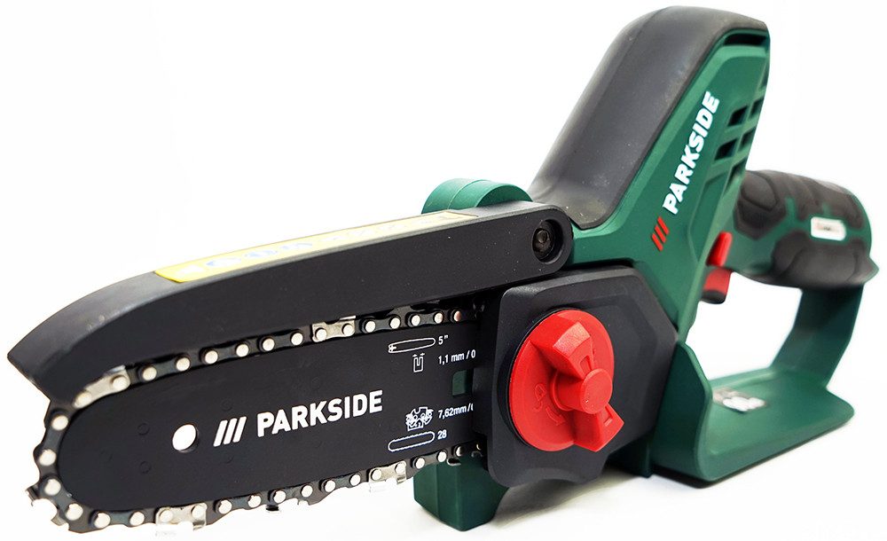 Parkside Akku-Kettensäge (Mini) 12V Akku Gehölzschneider Astsäge PGHSA 12 C3, ohne Akku, Lieferung erfolgt ohne Akku und Ladegerät
