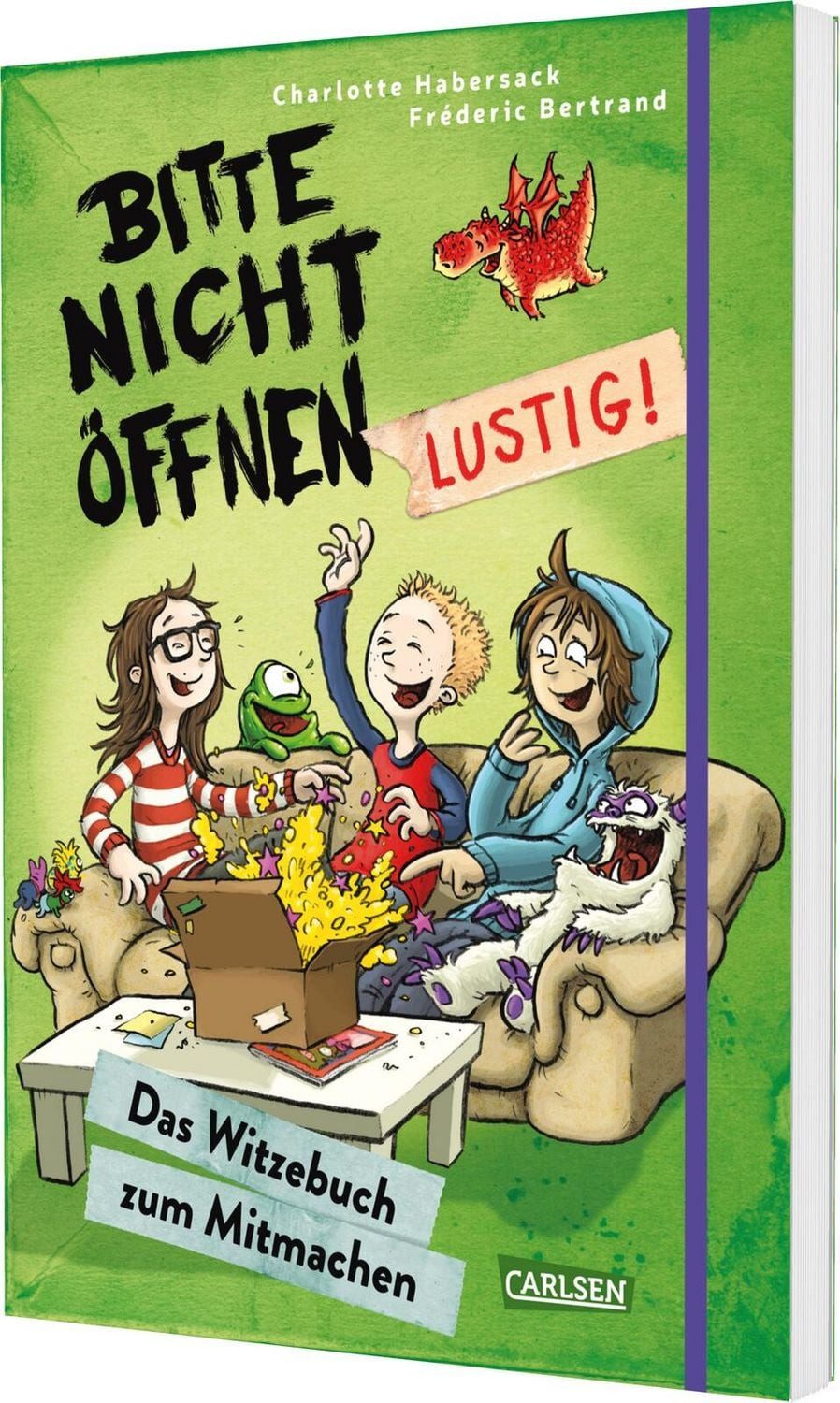 Bitte nicht öffnen: Lustig! / Charlotte Habersack, Victoria Hahn
