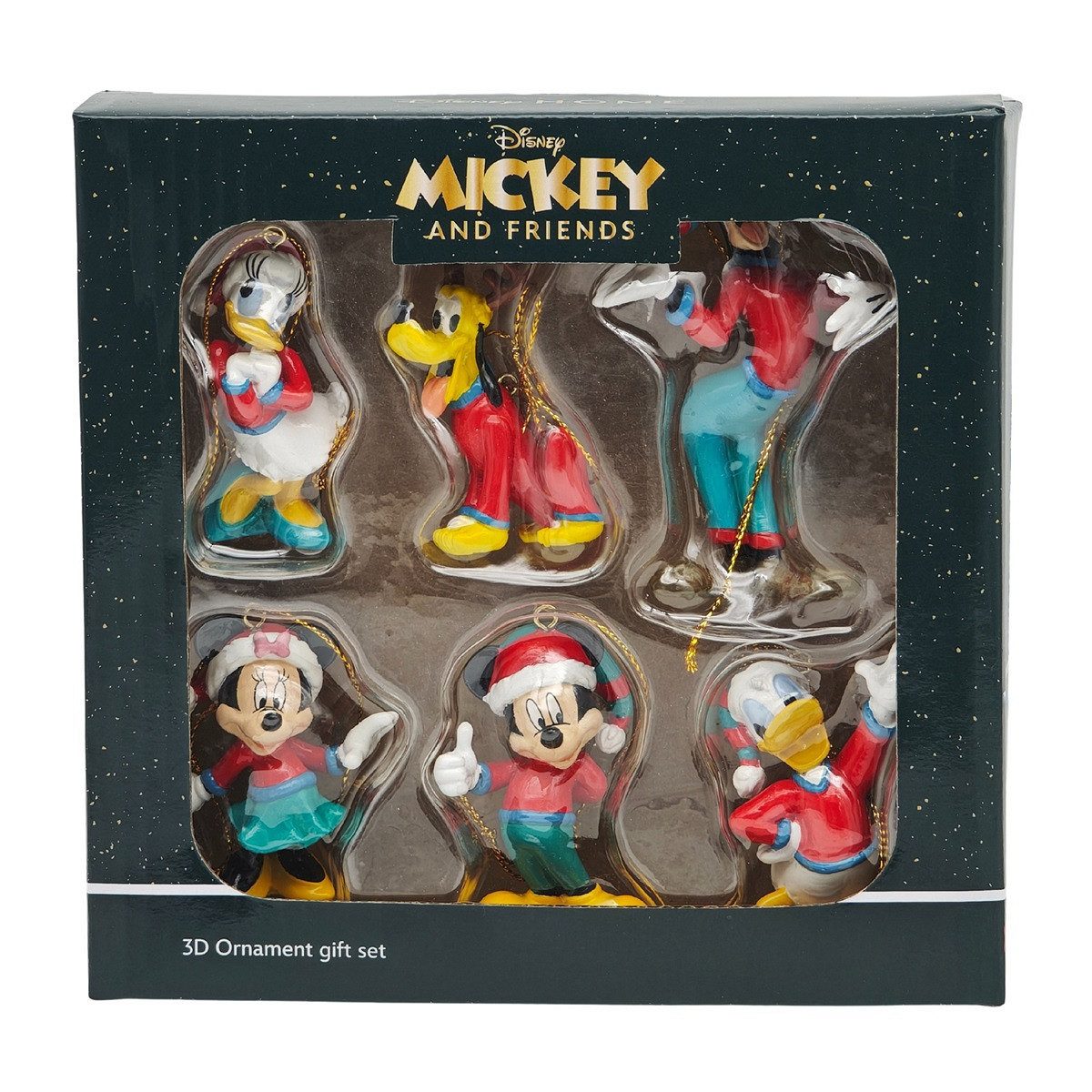 Disney Christbaumschmuck Christbaumanhänger 6er-Set Mickey & Friends Polyresin