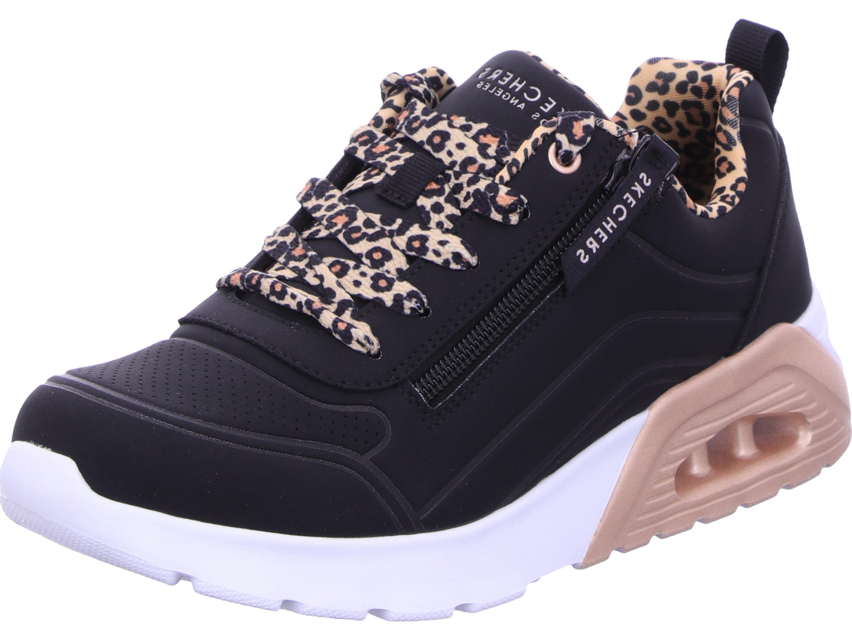 Skechers Uno Lite 2.0 - LEOPARD STRIDE Sneaker Maschinenwaschbar