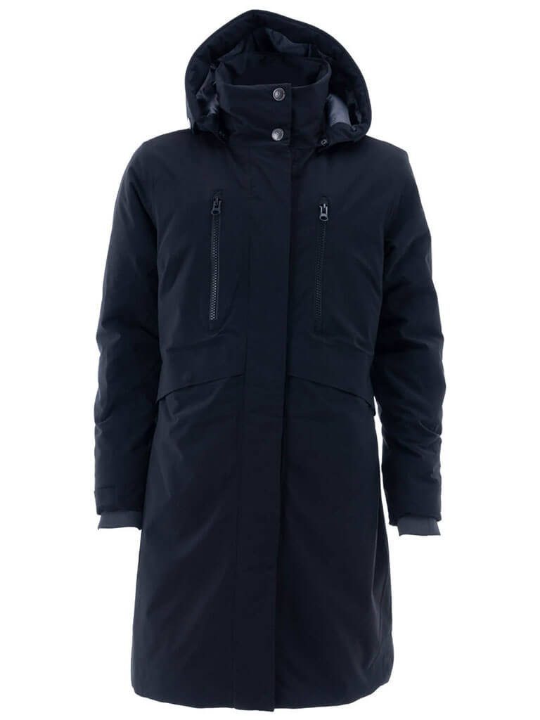 Blue Wave Funktionsmantel Damen Funktionsjacke Marie mit abnehmbarer Kapuze günstig online kaufen