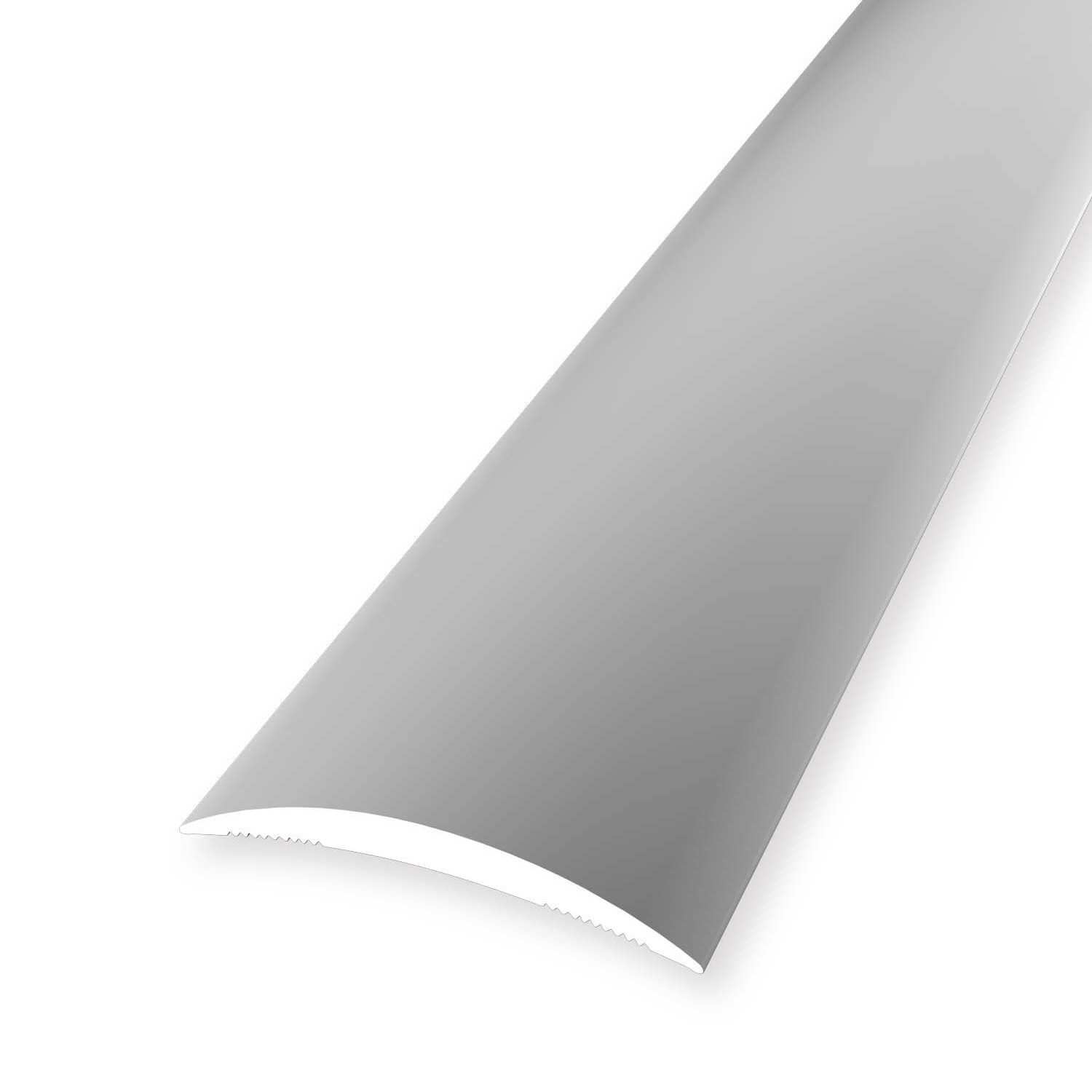 Küberit Übergangsprofil 5 x 30 x 1000 mm Aluminium Übergangsschiene Silber Selbstklebend