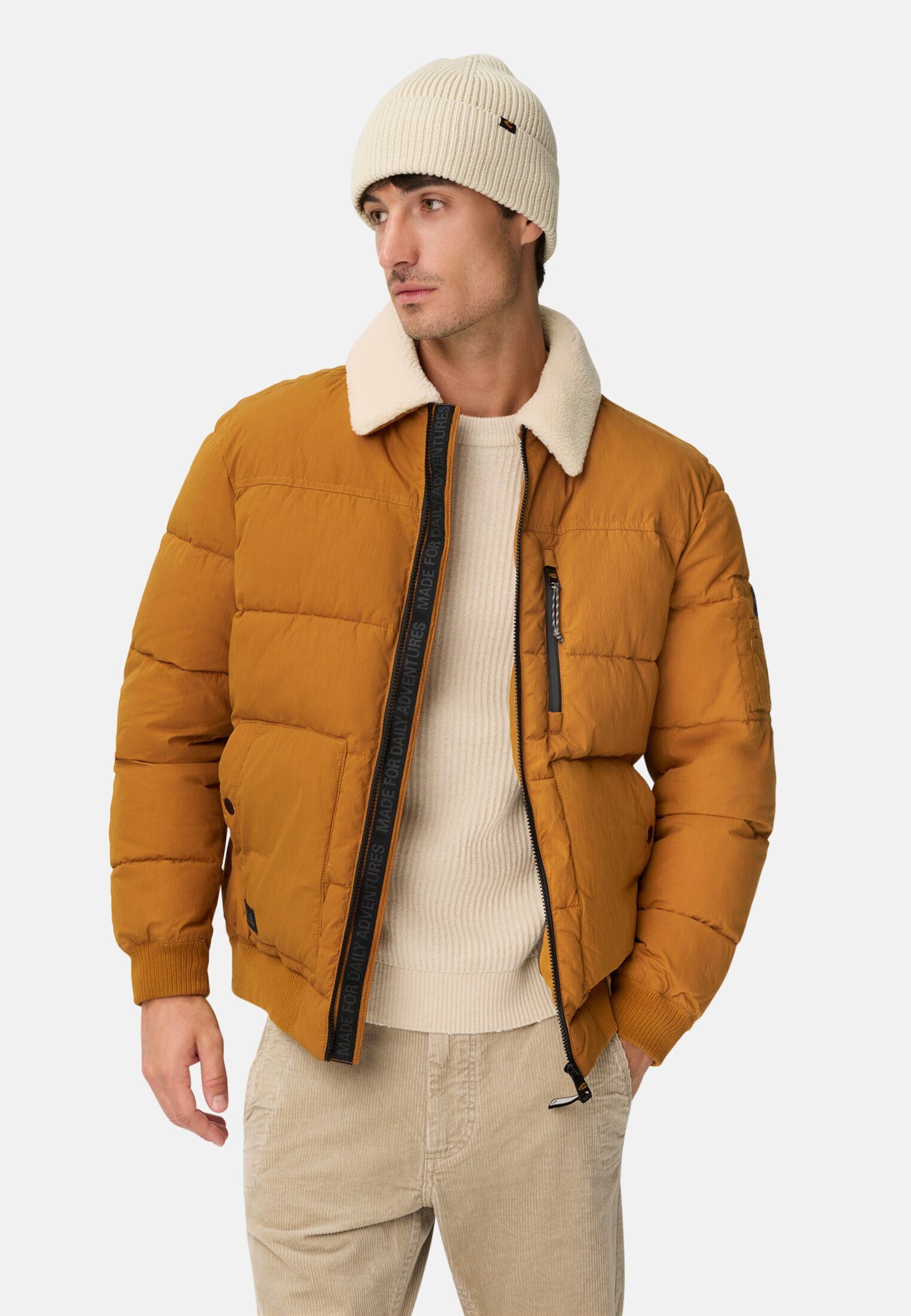 camel active Winterjacke mit abnehmbarem Kragen günstig online kaufen