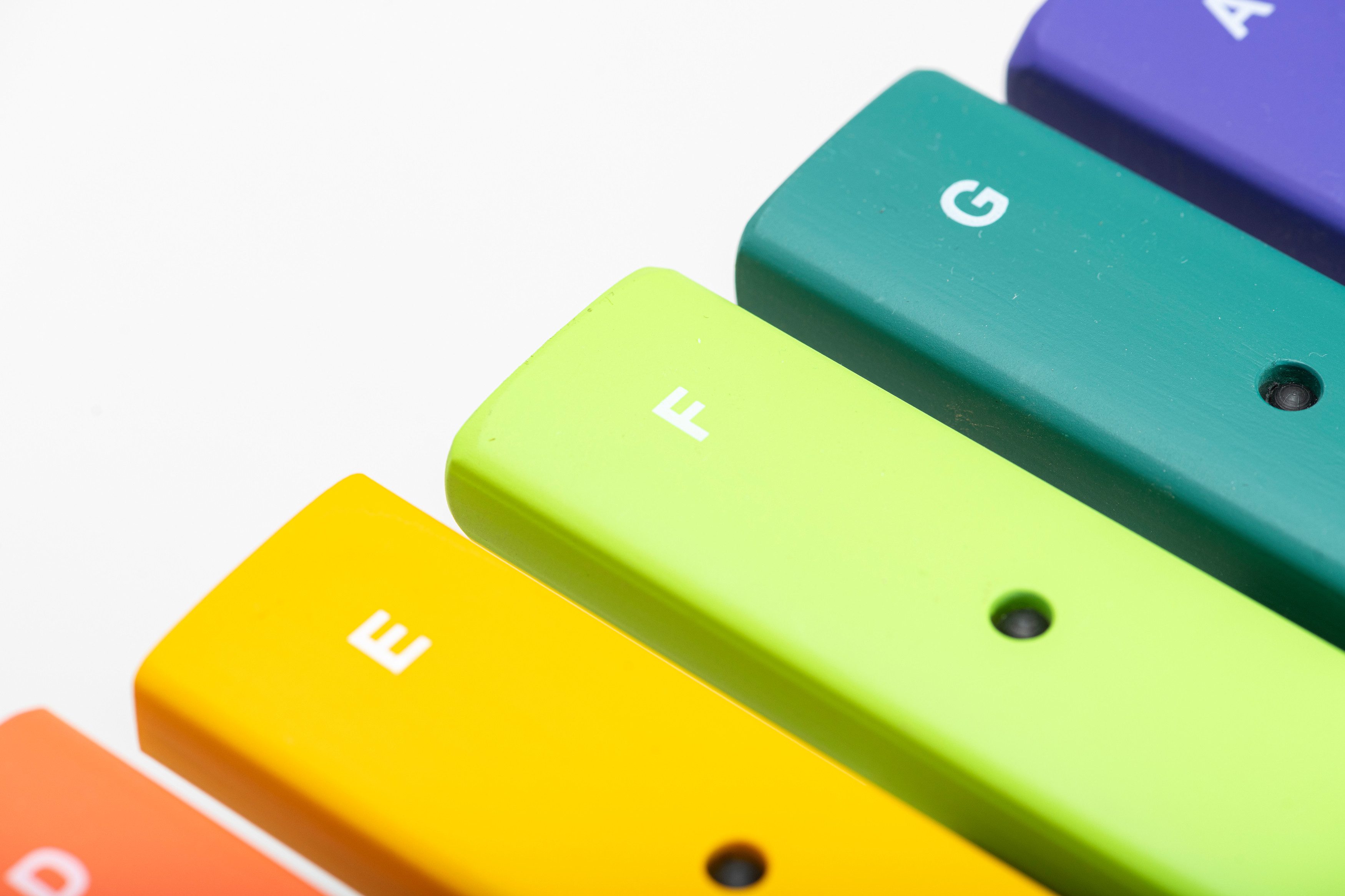 Betzold Xylophon Alt-Xylophon in Boomwhackers®-Farben, diatonisch Glockenspiel