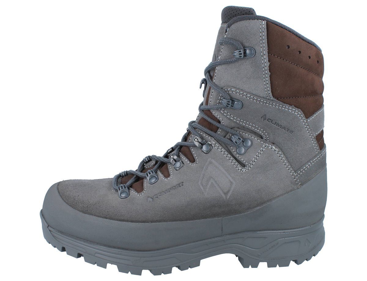 haix HAIX Nature Winter GTX Herren Gore-Tex Winterstiefel grau braun Leder Outdoorwinterstiefel Wasserdicht