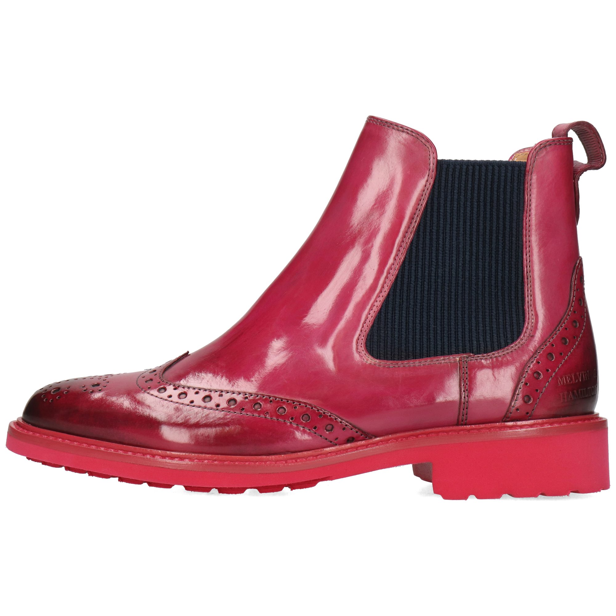 Melvin & Hamilton Selina 29 Leder-Chelsea Boots für Damen Stiefelette Echtes Leder