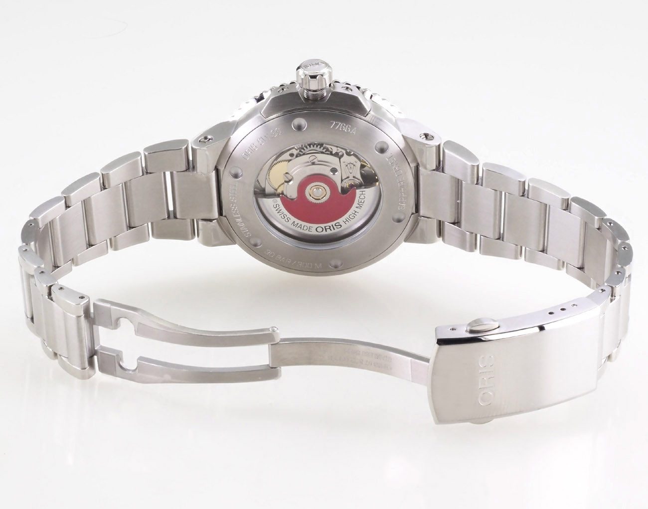 Oris Automatikuhr Herren Uhr 01 733 7766 4150-Set AQUIS DATE UPCYCLE 41,5mm Ø AQUIS DATE UPCYCLE, 30 ATM Waterresistant