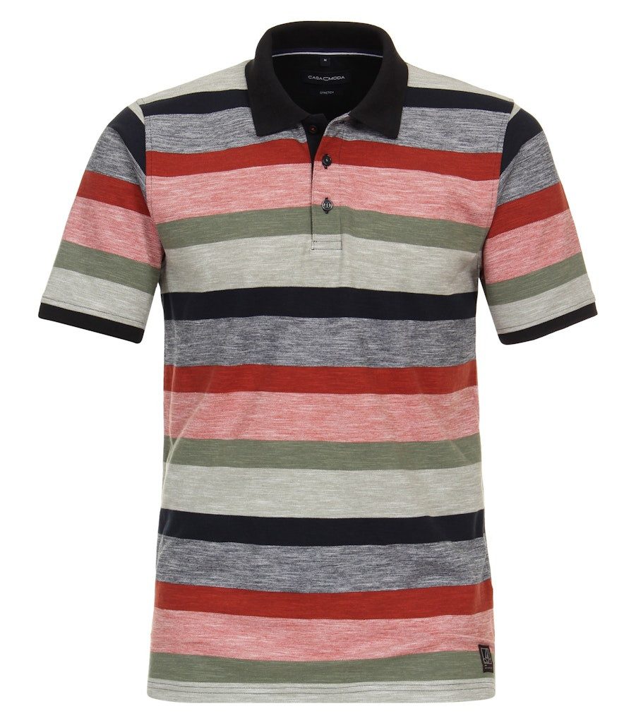 Poloshirt CASAMODA Polo-Shirt gestreift