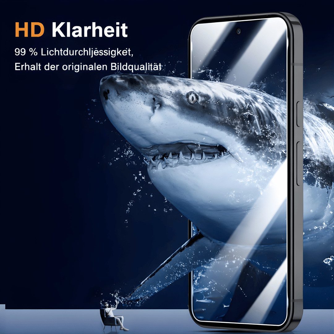 SmartUP Displayschutzglas für HotWav Note 13 Max Display Panzerfolie Hartglas Full Screen 9H für HotWav Note 13 Max, 2 Stück, kompletter Displayschutz – Bild 5 von 5