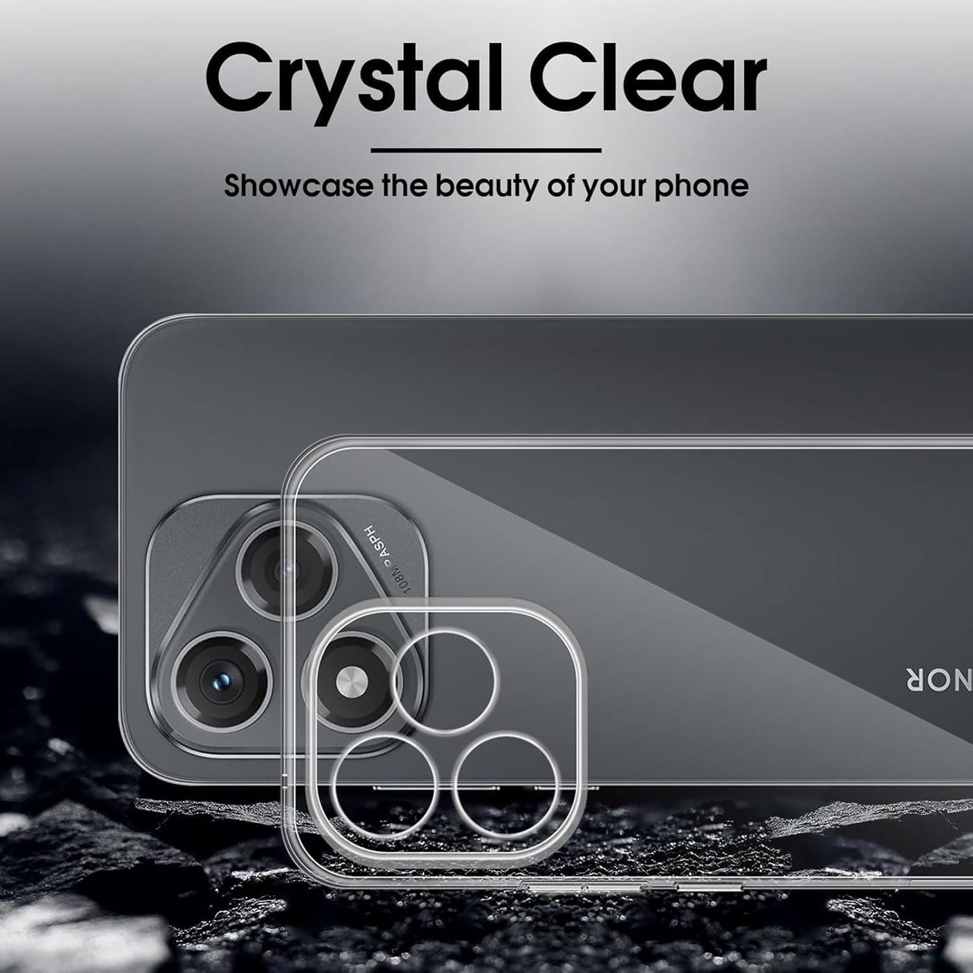 CoolGadget Handyhülle Transparent Ultra Slim Case für Honor 400 Lite 6,7 Zoll, Silikon Hülle Dünne Schutzhülle für Honor 400 Lite Hülle – Bild 4 von 5