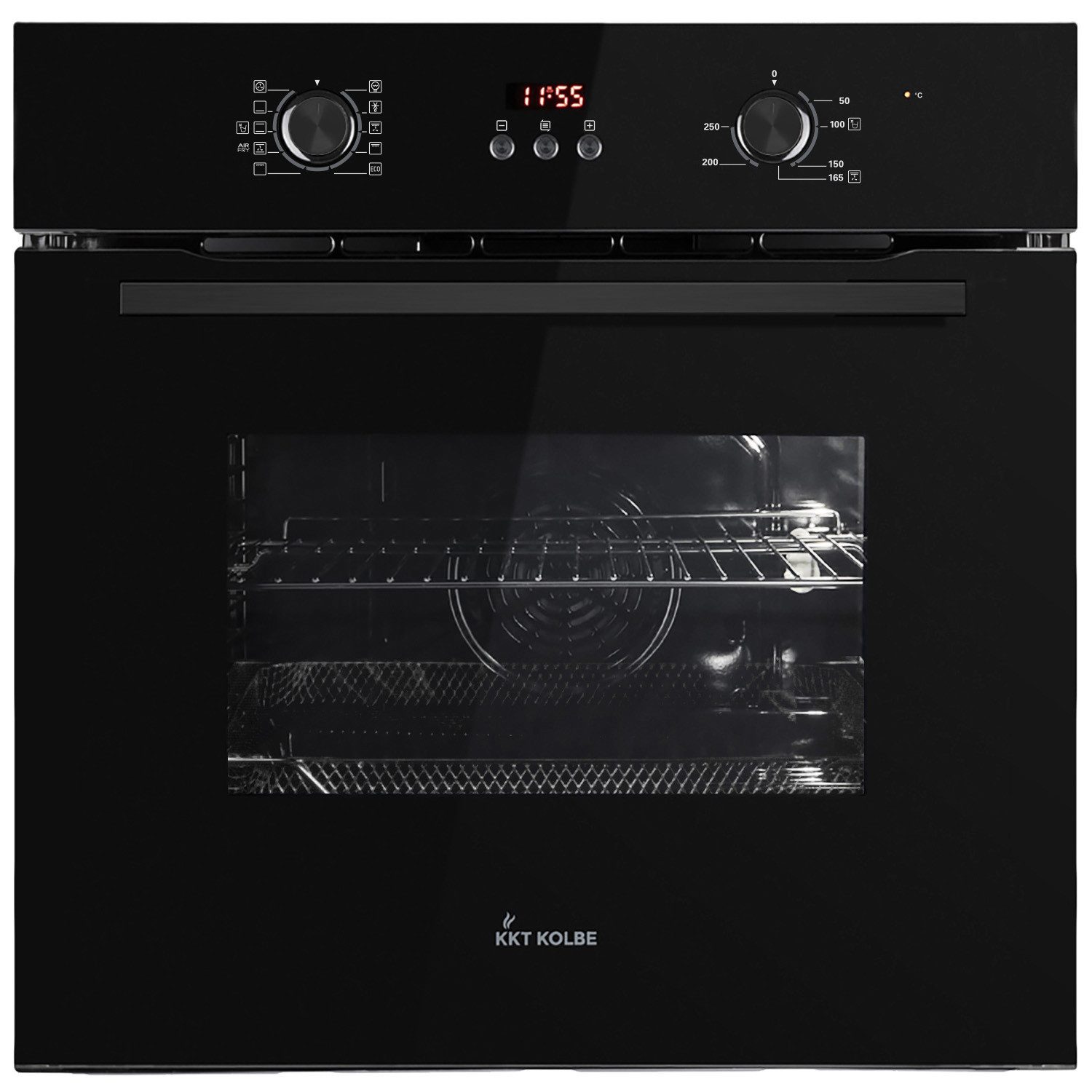 KKT KOLBE Einbaubackofen Backofen Elektroherd BO8010FB, Katalyse, DampfClean, 60cm / Einbauherd / Kochmulde / Heißluft / AirFry / Katalyse
