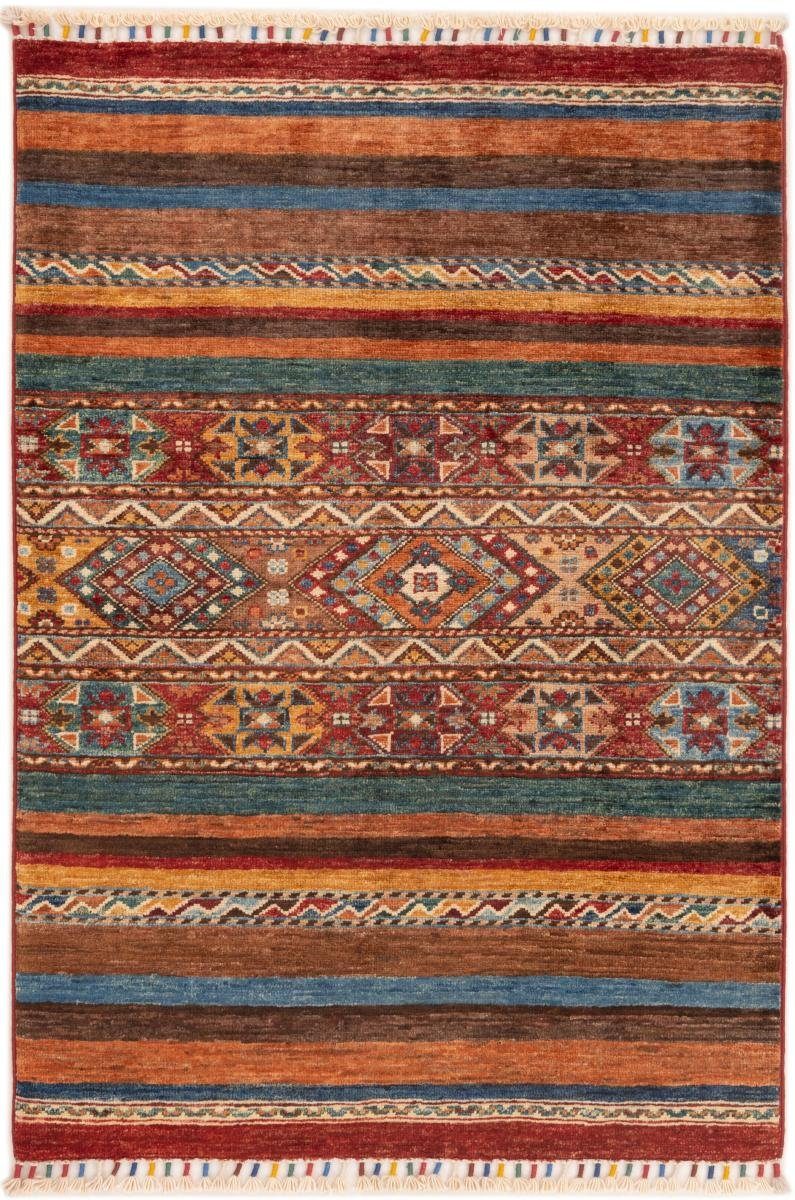 Orientteppich Arijana Shaal 84x123 Handgeknüpfter Orientteppich, Nain Trading, rechteckig, Höhe: 5 mm