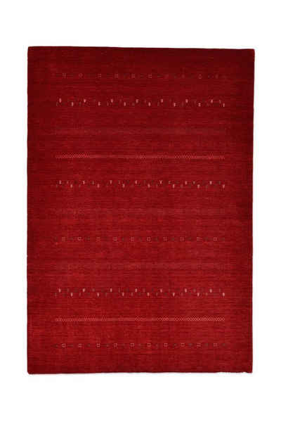 Teppich Sao, THEKO, Rechteckig, 160 x 230 cm, Rot