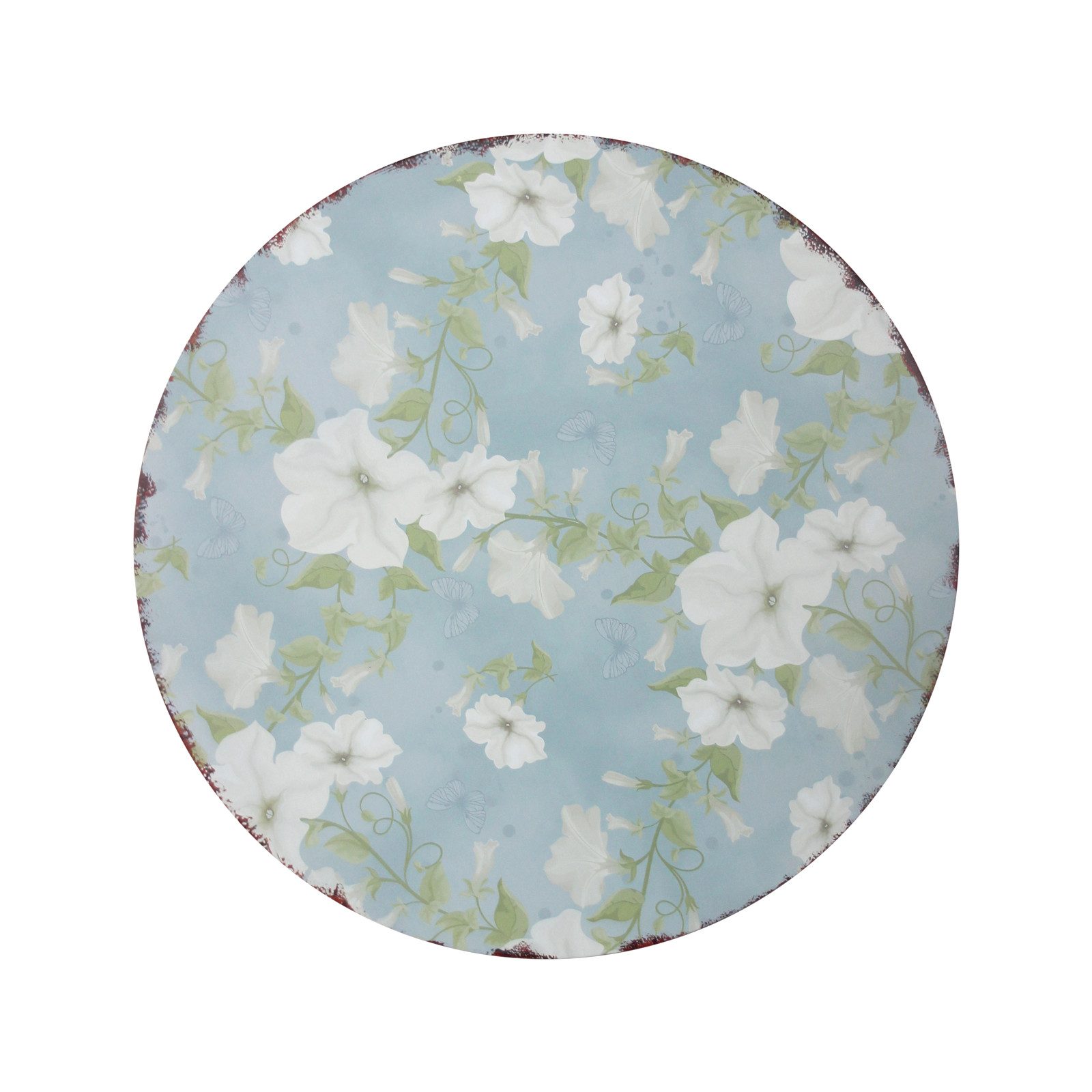 HTI-Living Gartentisch Gartentisch Celia Petunien (Stück, 1-St., 1 Gartentisch), Balkontisch Terrassentisch Metalltisch