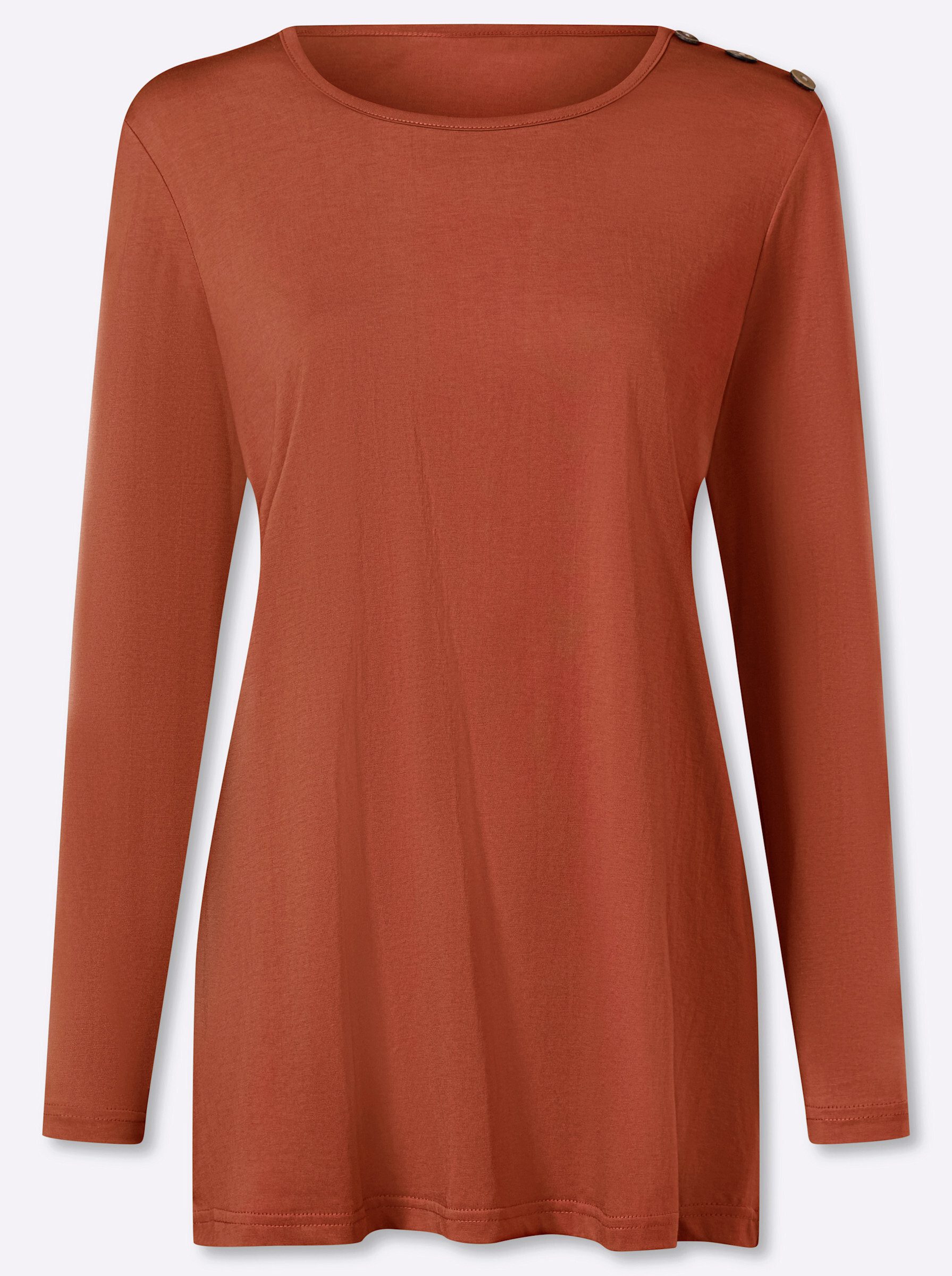 Sieh an! T-Shirt Longshirt Langarm