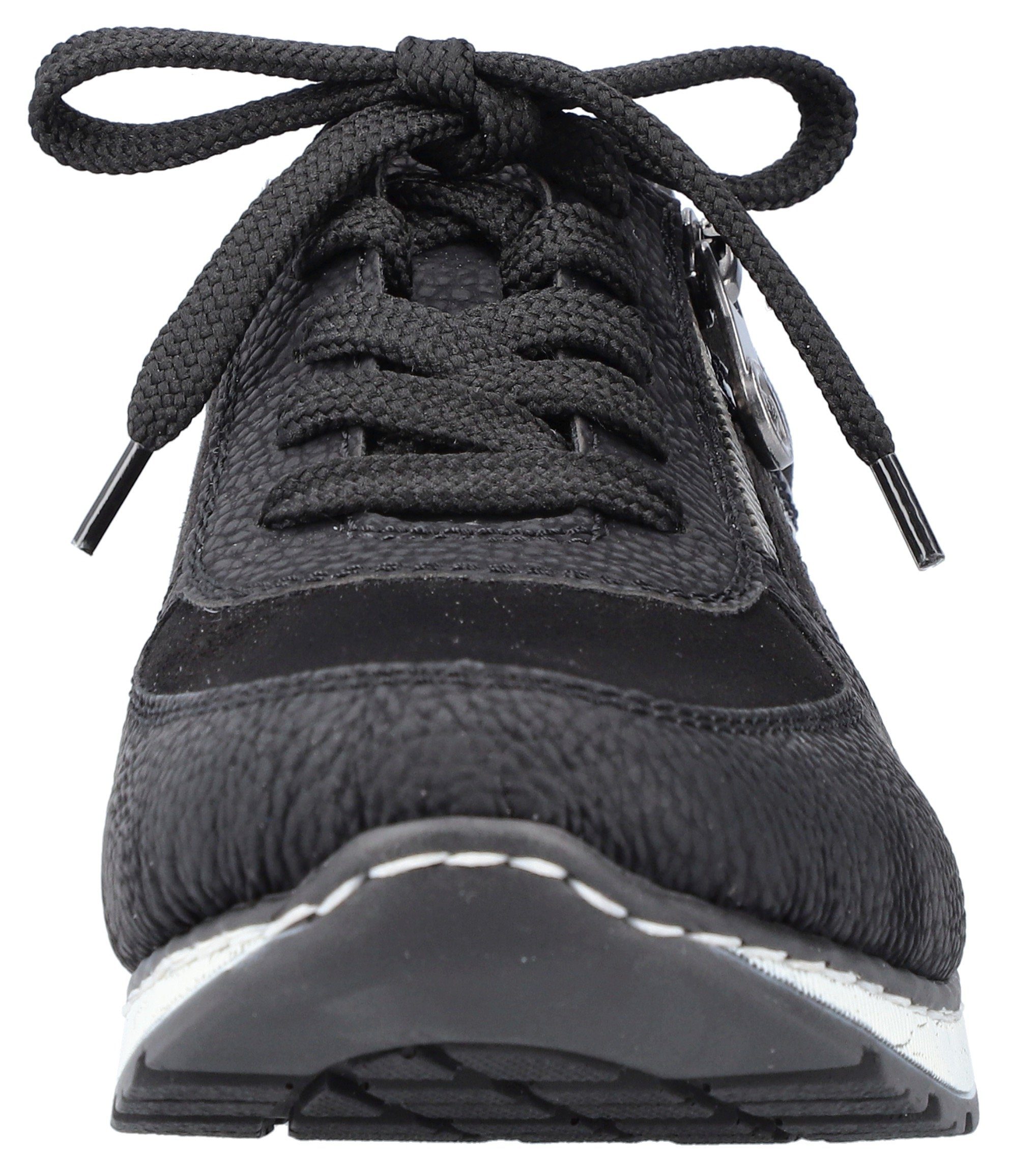 Rieker Sneaker mit komfortabler SoftFoam-Innensohle schwarz