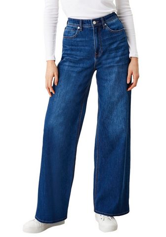 s.Oliver High-waist-Jeans su verlängerten Gürte...