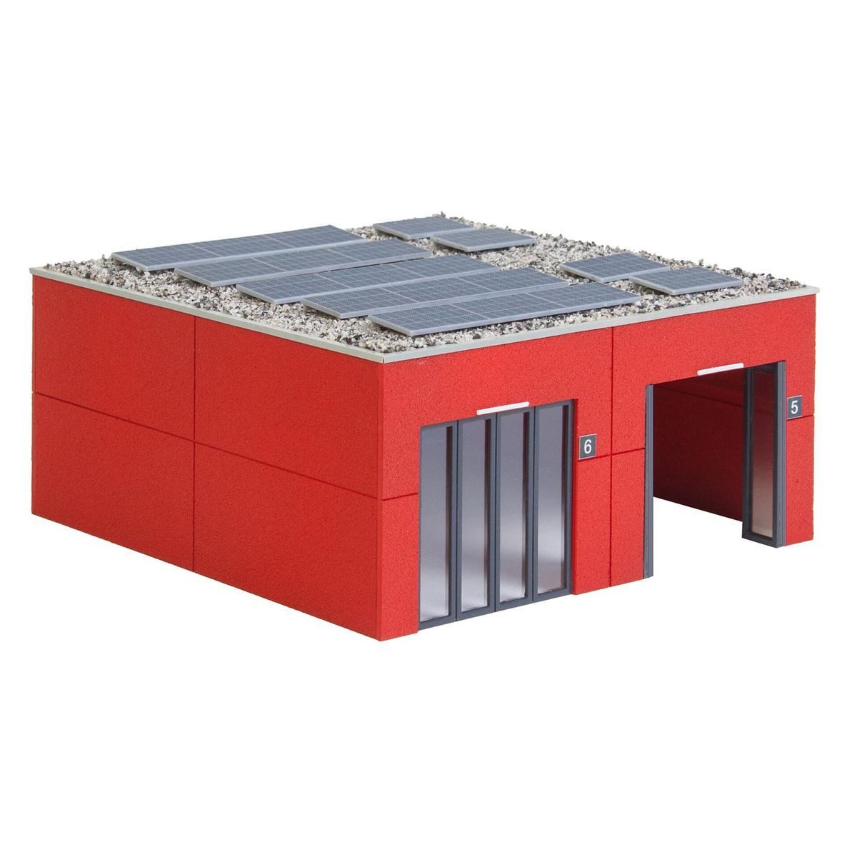 Faller Modellbausatz Faller 130161 Fahrzeughalle H0