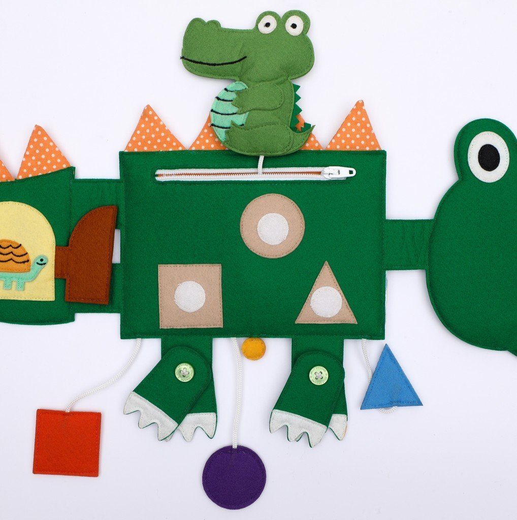 Krokodil Travel Designs Lernspielzeug Buddy Jolly
