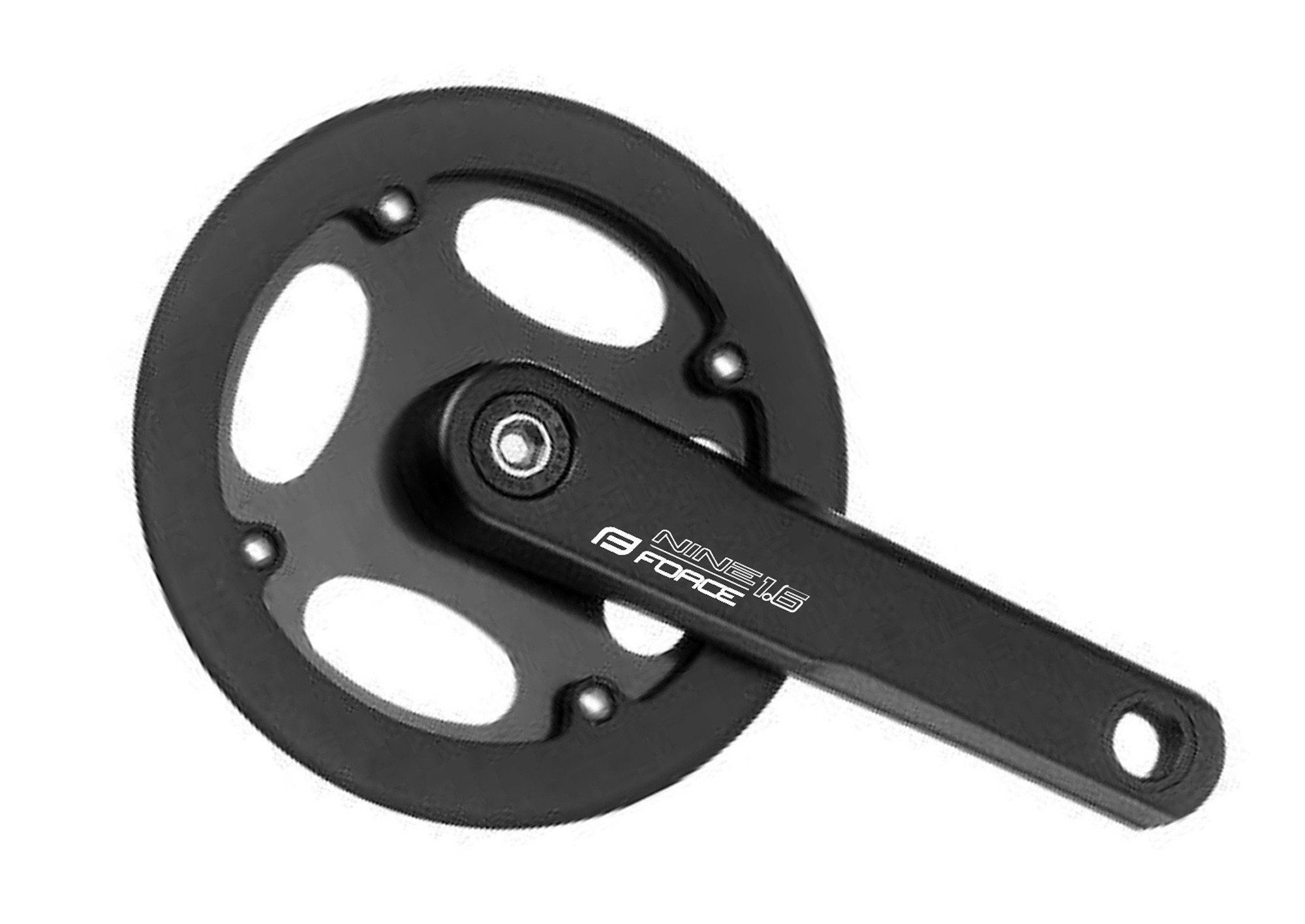 FORCE Fahrradkurbel Force Alu Kurbel 38 Zähne Armlänge 170mm für 26" Fahrrad