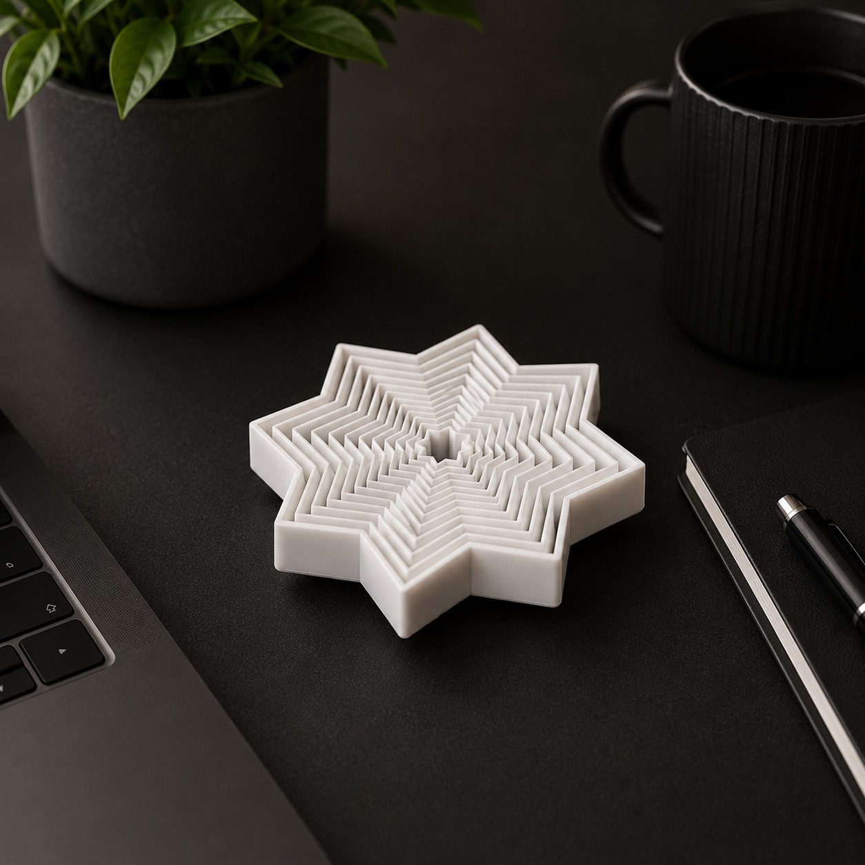 Alpha Electronics Fidget-Gadget Bewegliches Anti Stress Spielzeug zum Ausklappen, Sensorisches Desk Toy für Fokus, Entspannung & Konzentration