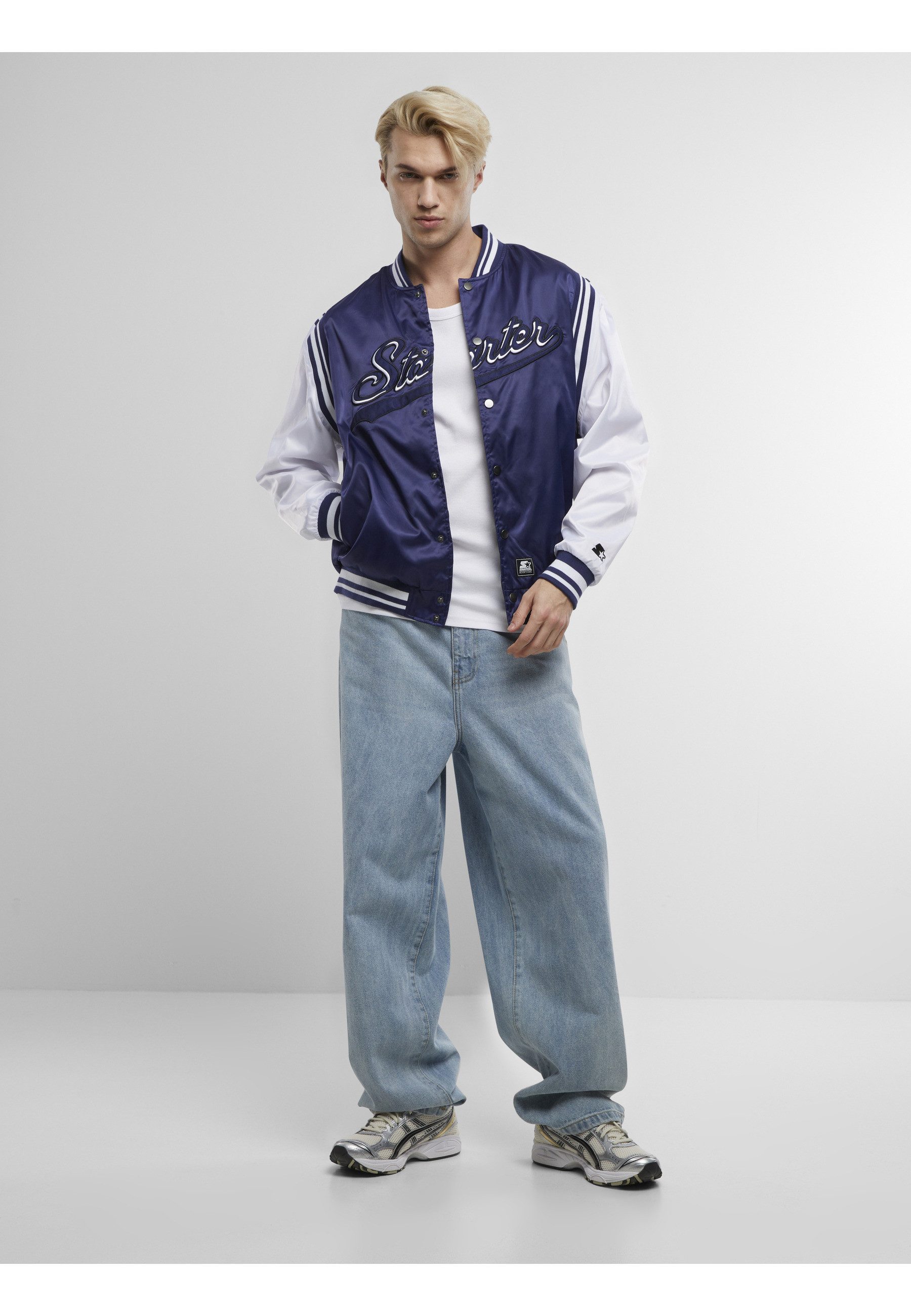 Starter Black Label Collegejacke Starter Black Label Starter Satin College Jacket (1-St)