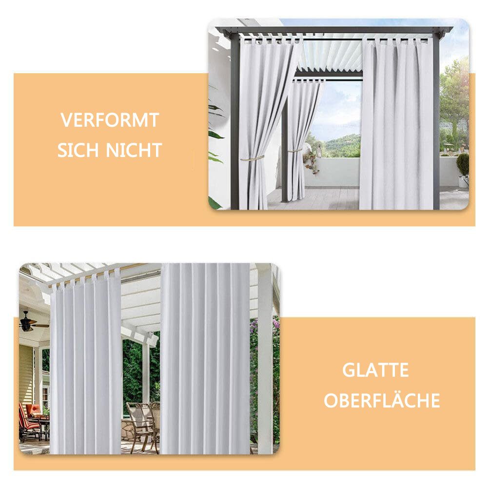 Coonoor Outdoorvorhang Outdoorgardine Outdoor Gardinen Wetterfest günstig online kaufen
