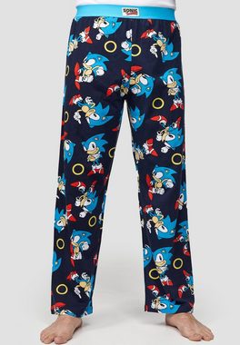 Recovered Loungepants Loungepants - Sonic the Hedgehog Pyjamas Black
