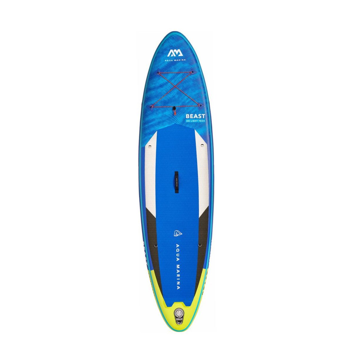 Aqua Marina SUP-Board 330x81 cm All-Around mit Pumpe, Paddel & Rucksack, Einschub-Mittelfinne für hohe Stabilität und präzise Kontrolle
