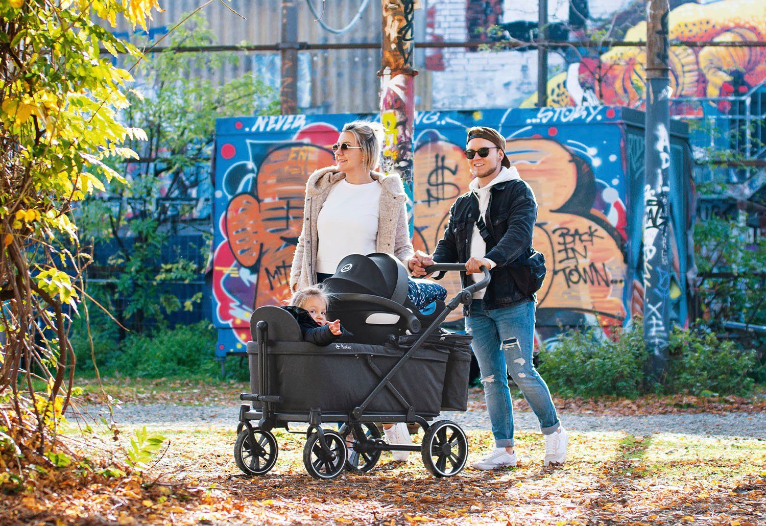 Pinolino® Kindersitzerhöhung, bis: 3 Jahre, für Klappbollerwagen »Cruiser«