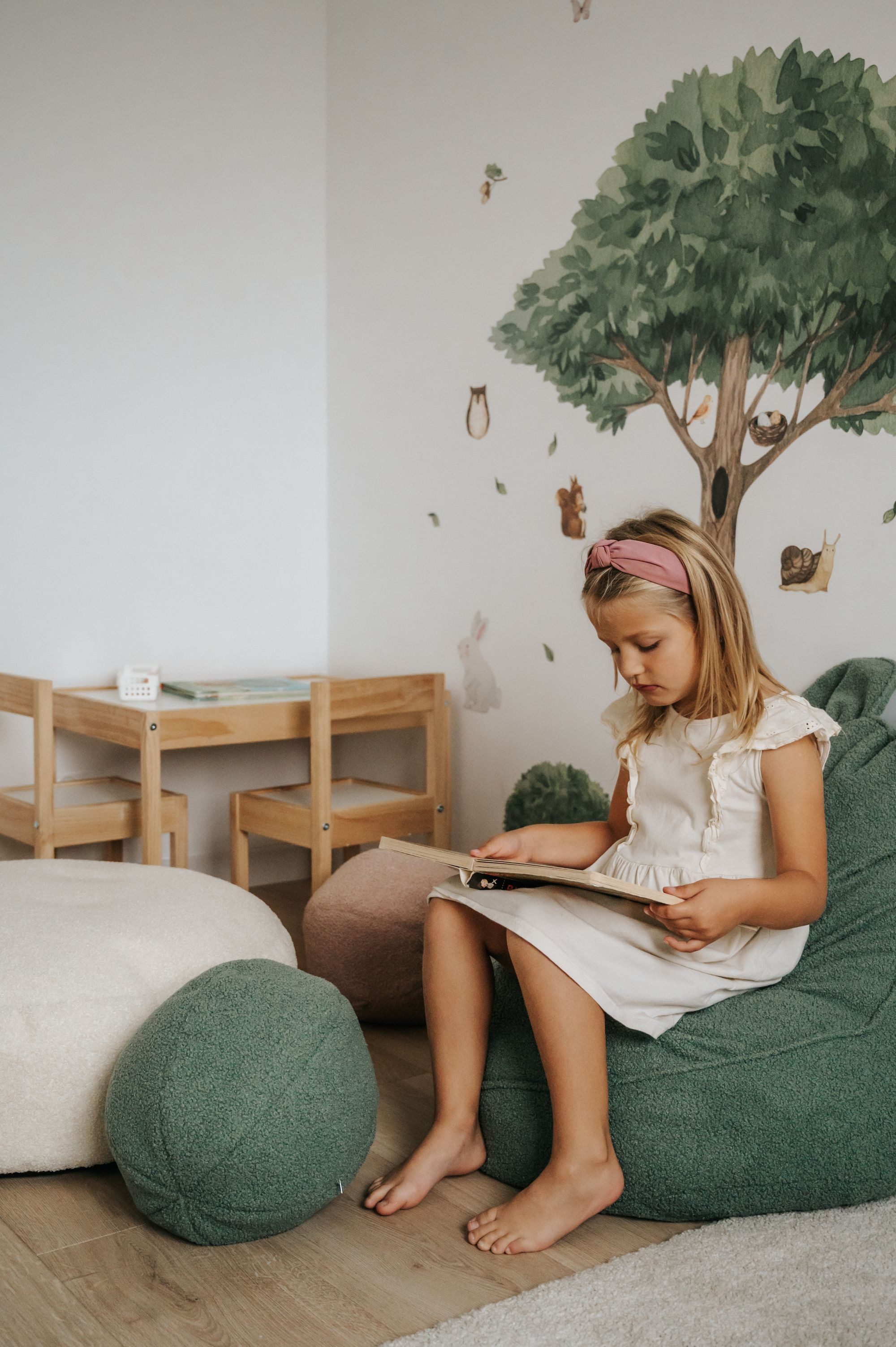 FAVRE Sitzsack KIDS Kinder Sitzsack mit Ohren – Bild 3 von 5