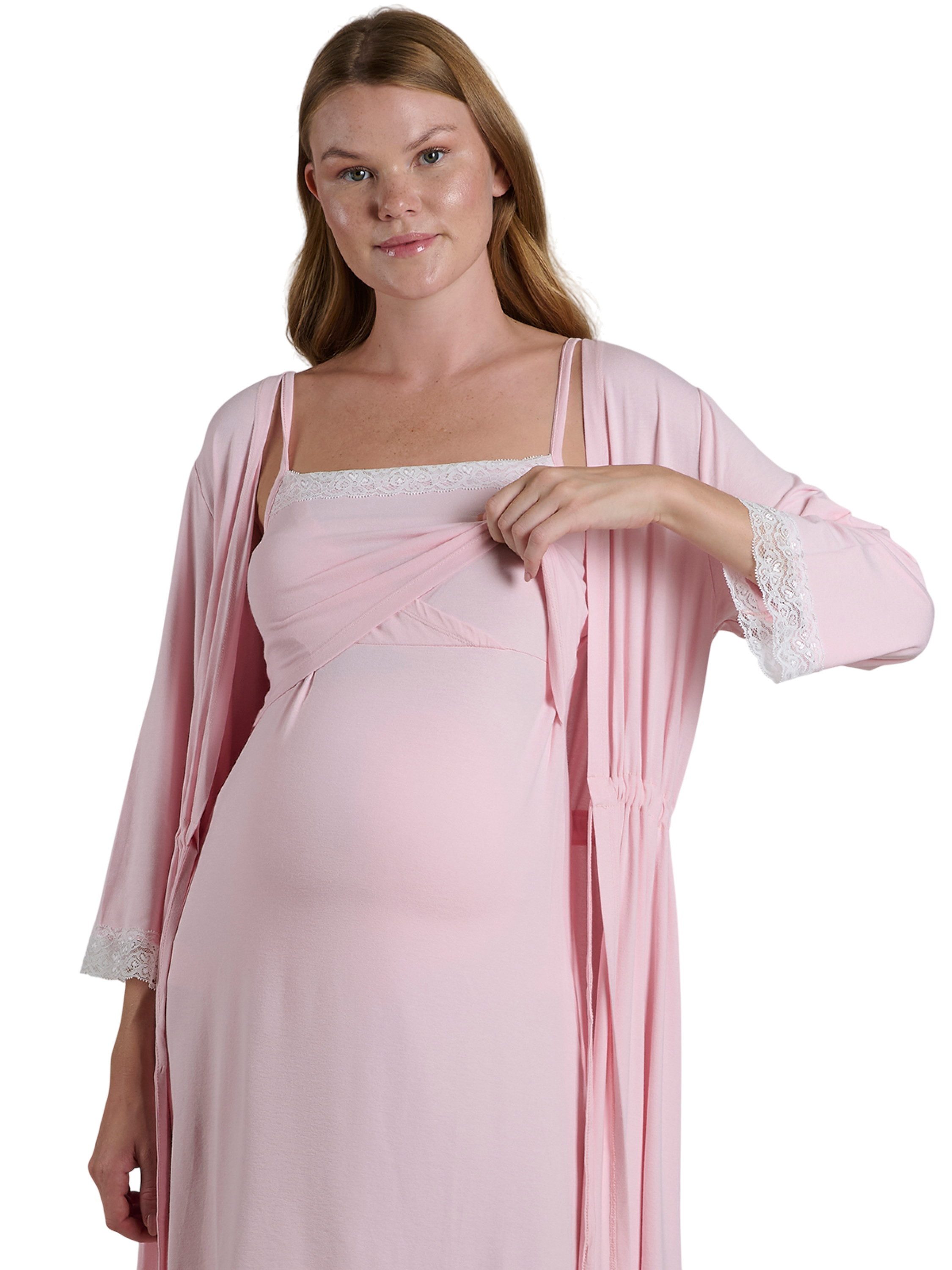 LYNMAMA Umstandssweathose Damen Pyjama-Set