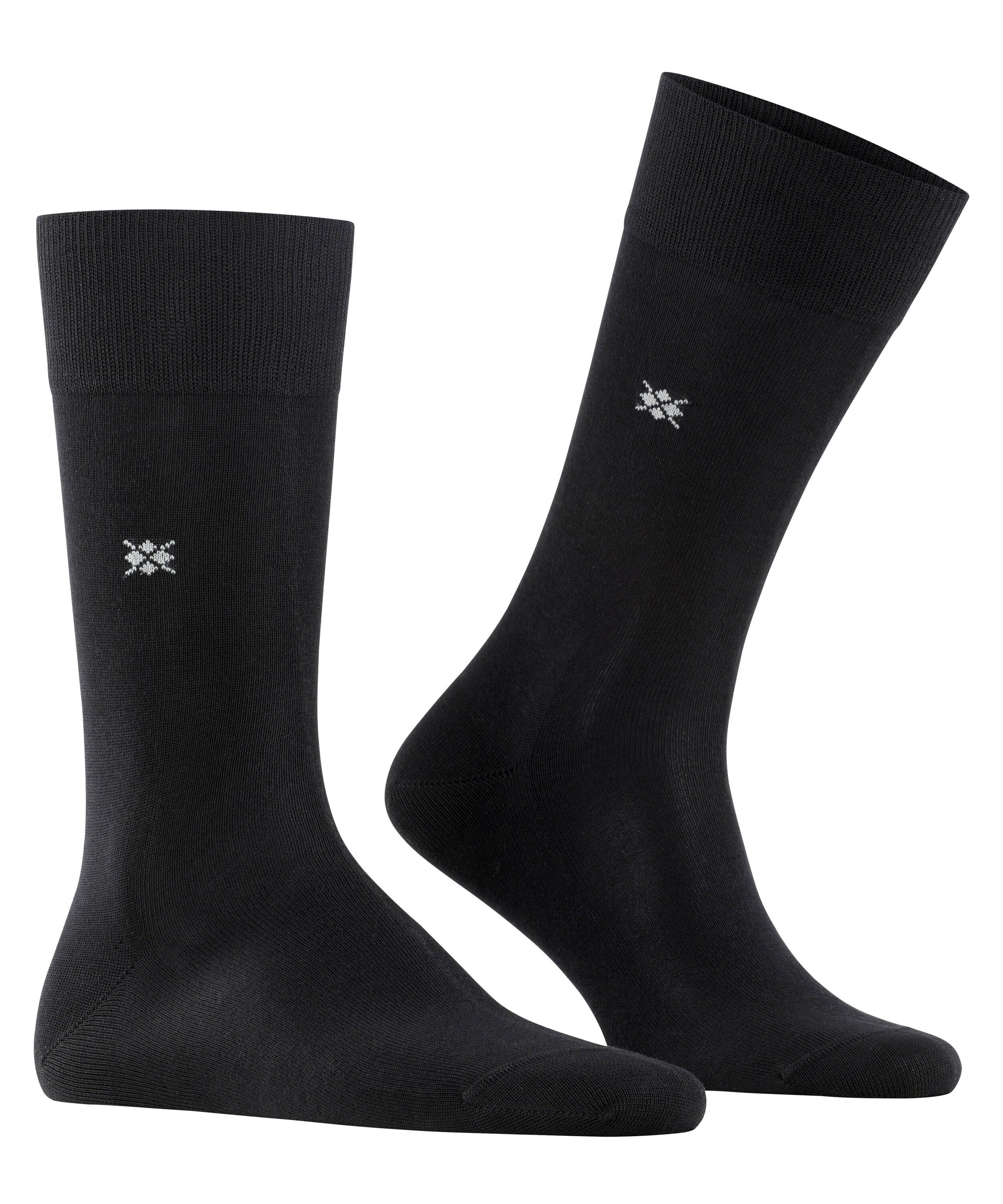 Burlington Socken Dublin Socken mit feiner Baumwolle (1-Paar) mit feiner Baumwolle