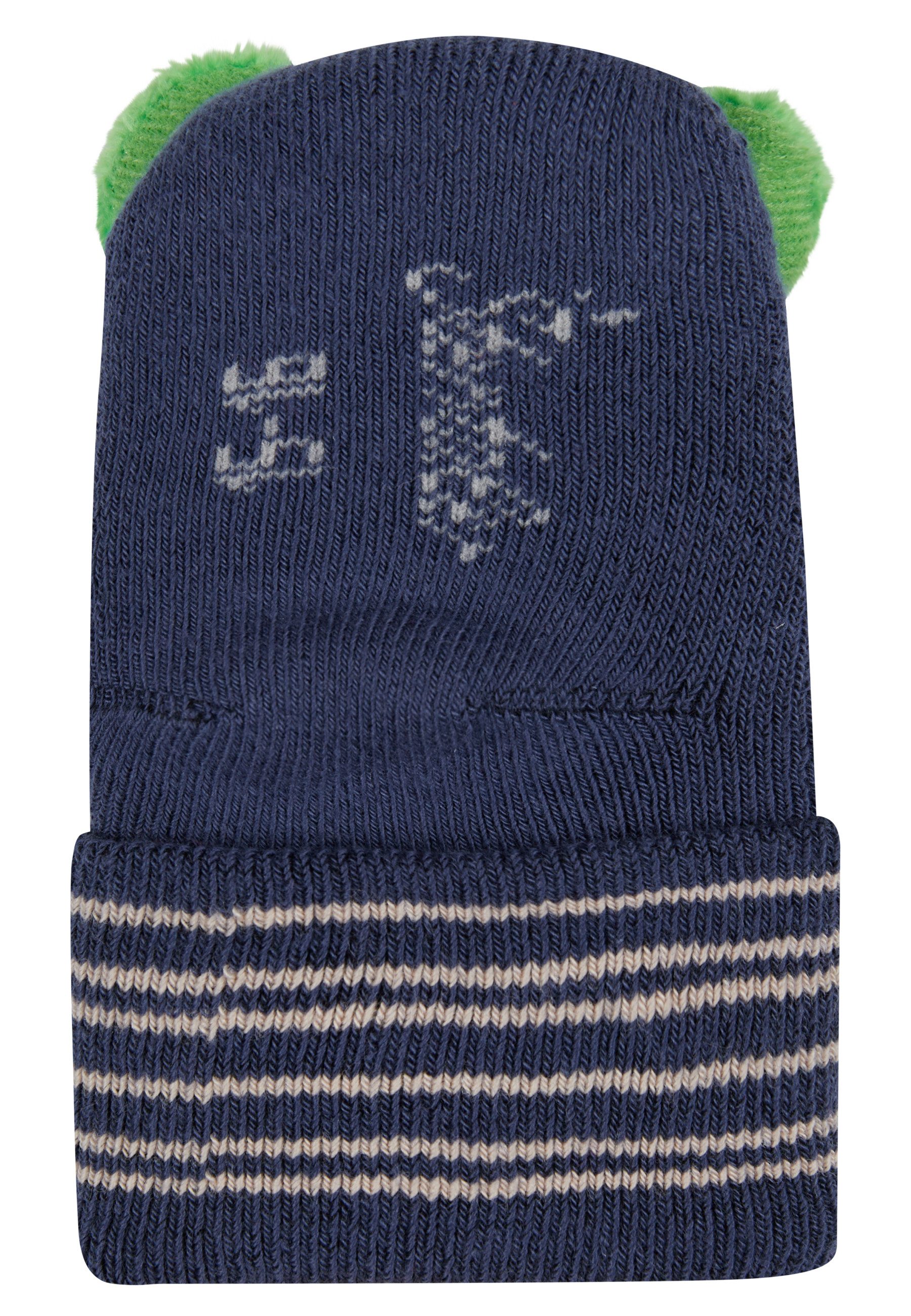 Sterntaler® Rasselsocke Baby Rasselsocken Krokodil, Baby Socken mit Umschlag, Innenfrottee und Rasselfigur