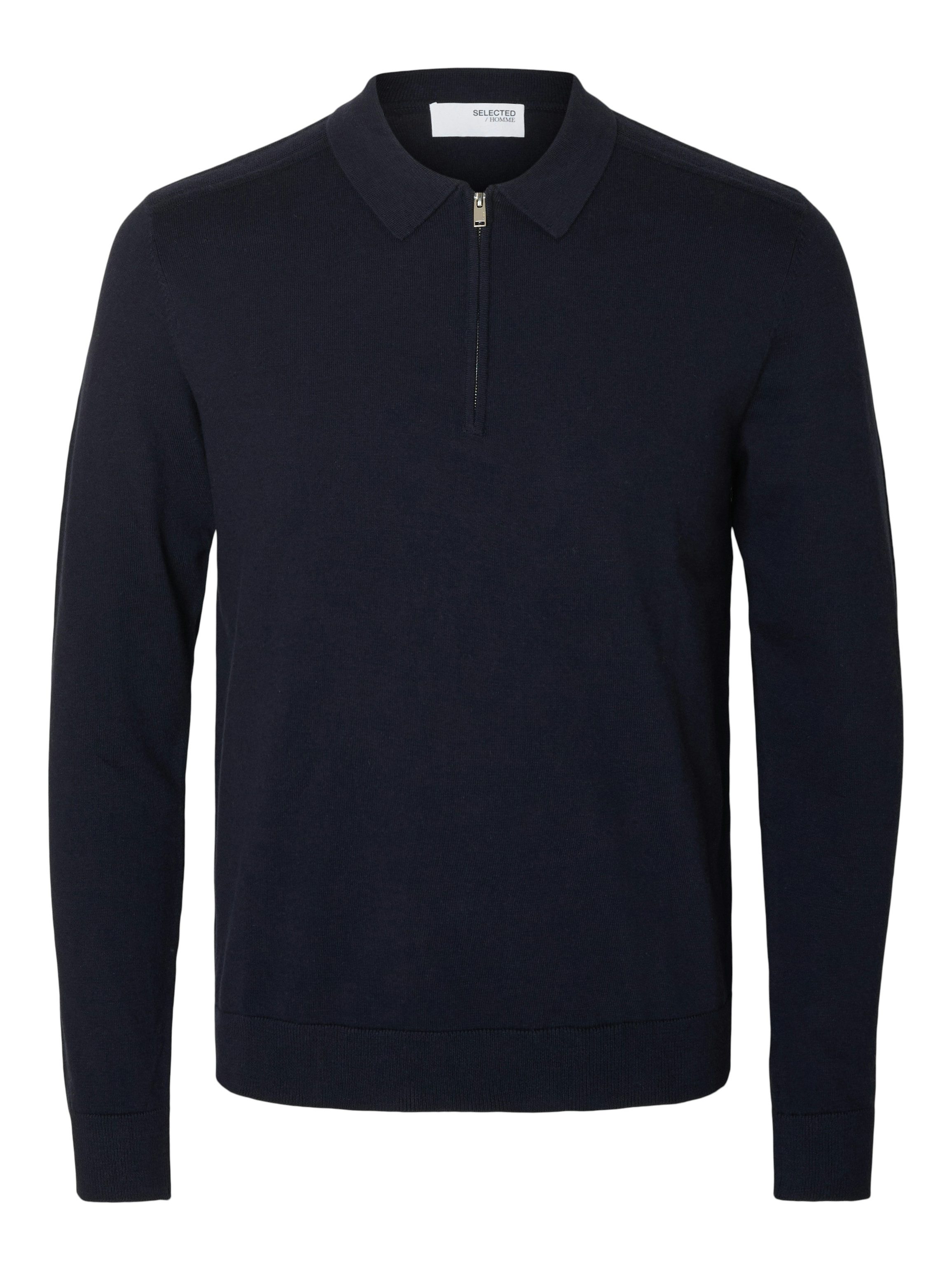 Navy Blazer Detail:Melange