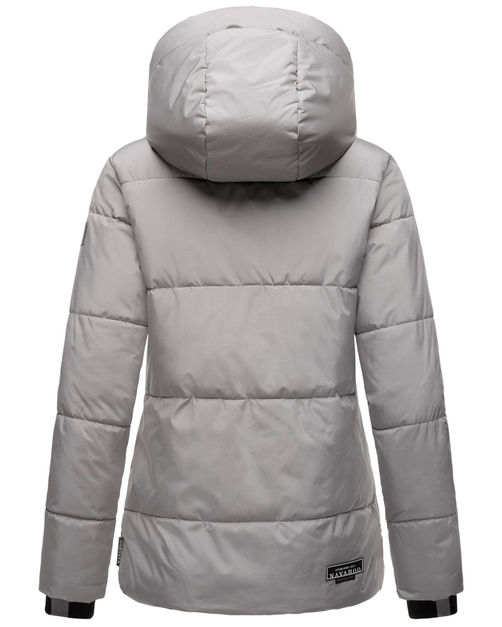 Navahoo Steppjacke Sag ja XIV Warme gesteppte Winterjacke mit Kapuze
