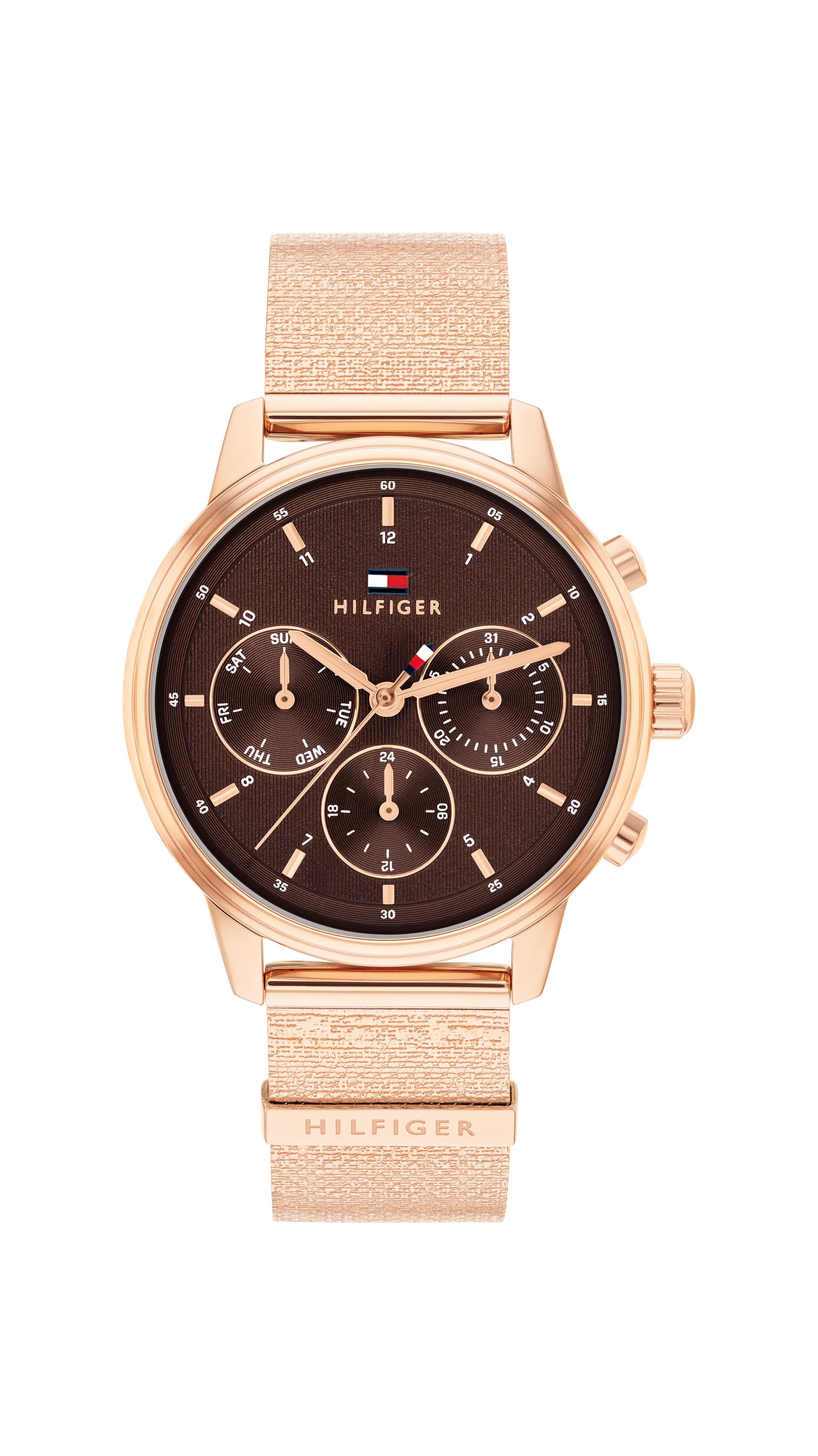 Tommy Hilfiger Multifunktionsuhr BLAKE 1782864, Quarzuhr, Armbanduhr, Damenuhr, Edelstahlarmband, analog