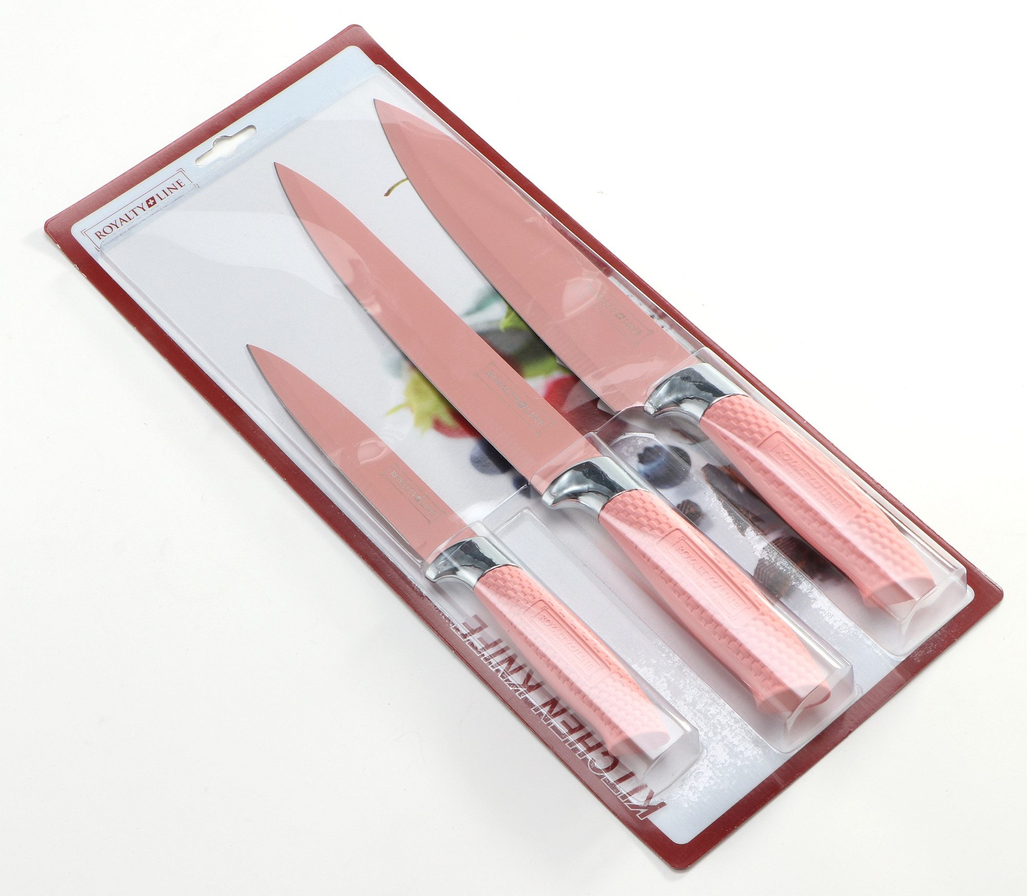 Royalty Line Ножи-Set Ножи Поварские ножи Ножиset 3-tlg. Royalty Line pink RL-BW3P