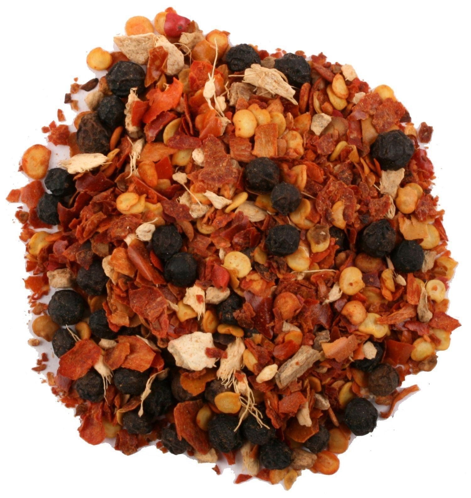 El Puente Gewürz Chili Pfeffer Scharfe Gewürzmischung in der Mühle, Fair Trade, Vegan, Handmade
