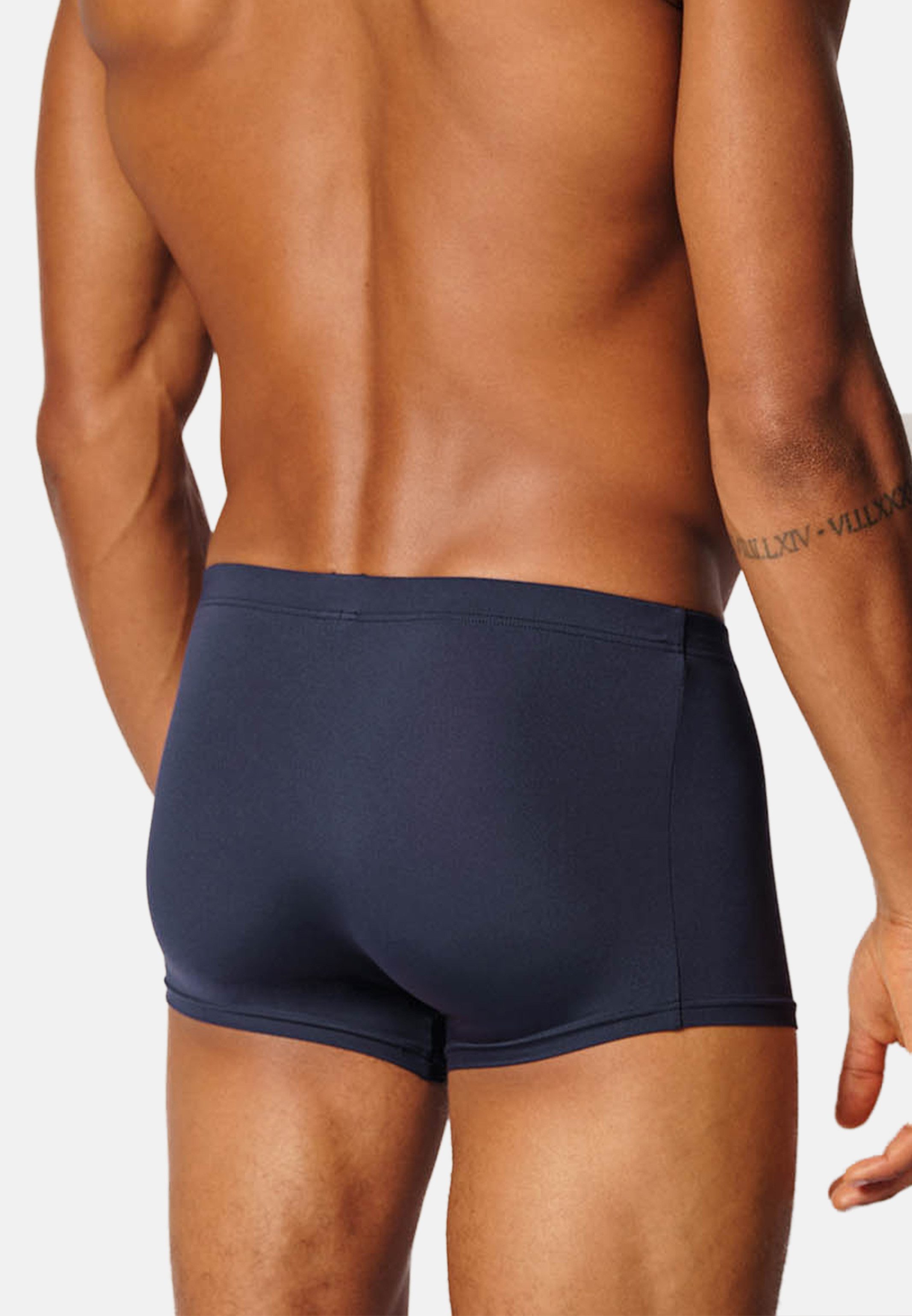 Skiny Retro Boxer 4er Pack Basic (Spar-Set, 4-St) Retro Short / Pant - ohne Eingriff - Atmungsaktiv