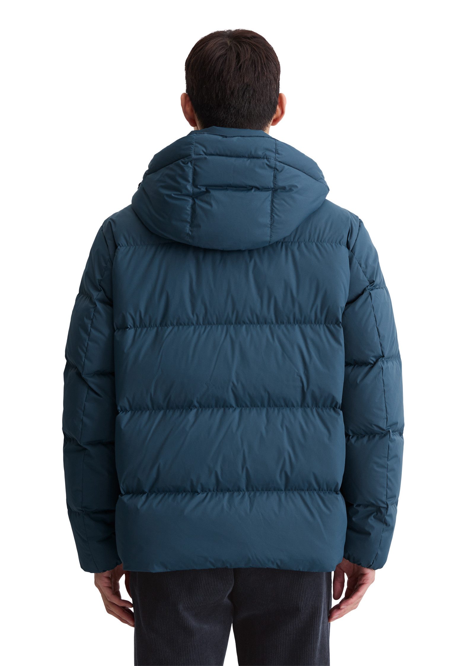 Marc O'Polo Daunenjacke mit 2-Wege-Zipper und abnehmbarer Kapuze günstig online kaufen