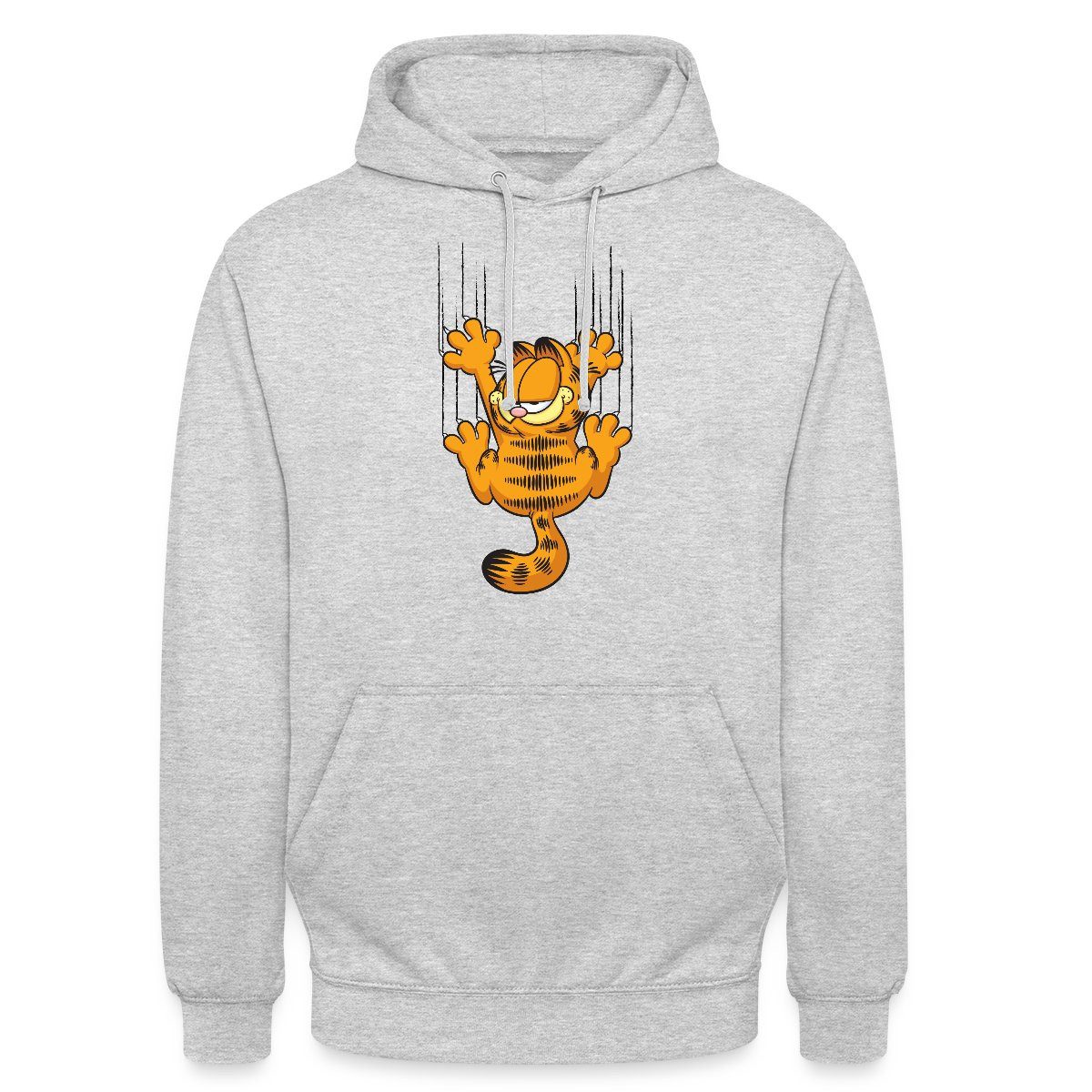 Hoodie Garfield Kratzer Unisex Hoodie