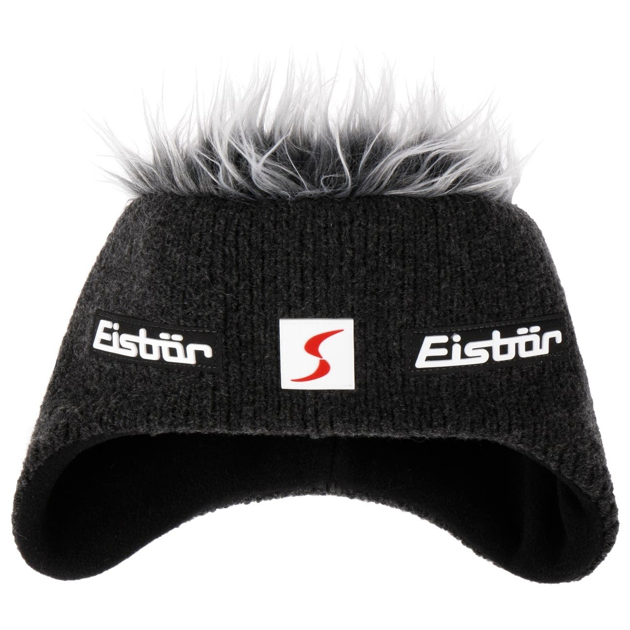 Eisbär Strickmütze (1-St) Wintermütze mit Futter, Made in Austria