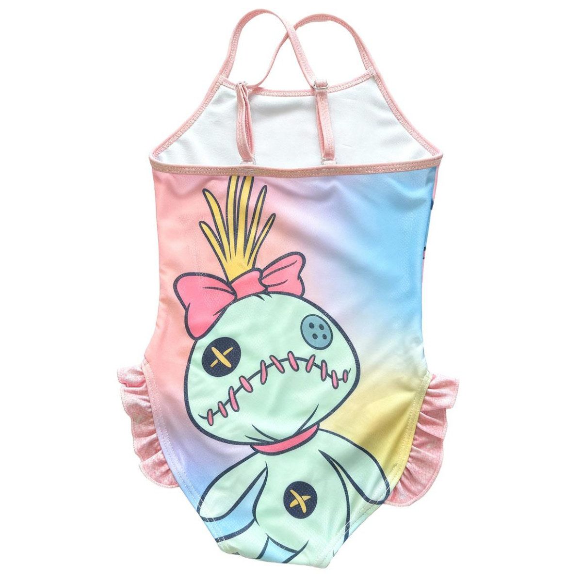 Disney Badeanzug Stitch Mädchen One Piece Badeanzug Urlaub Strand Schwimmbad (Packung)
