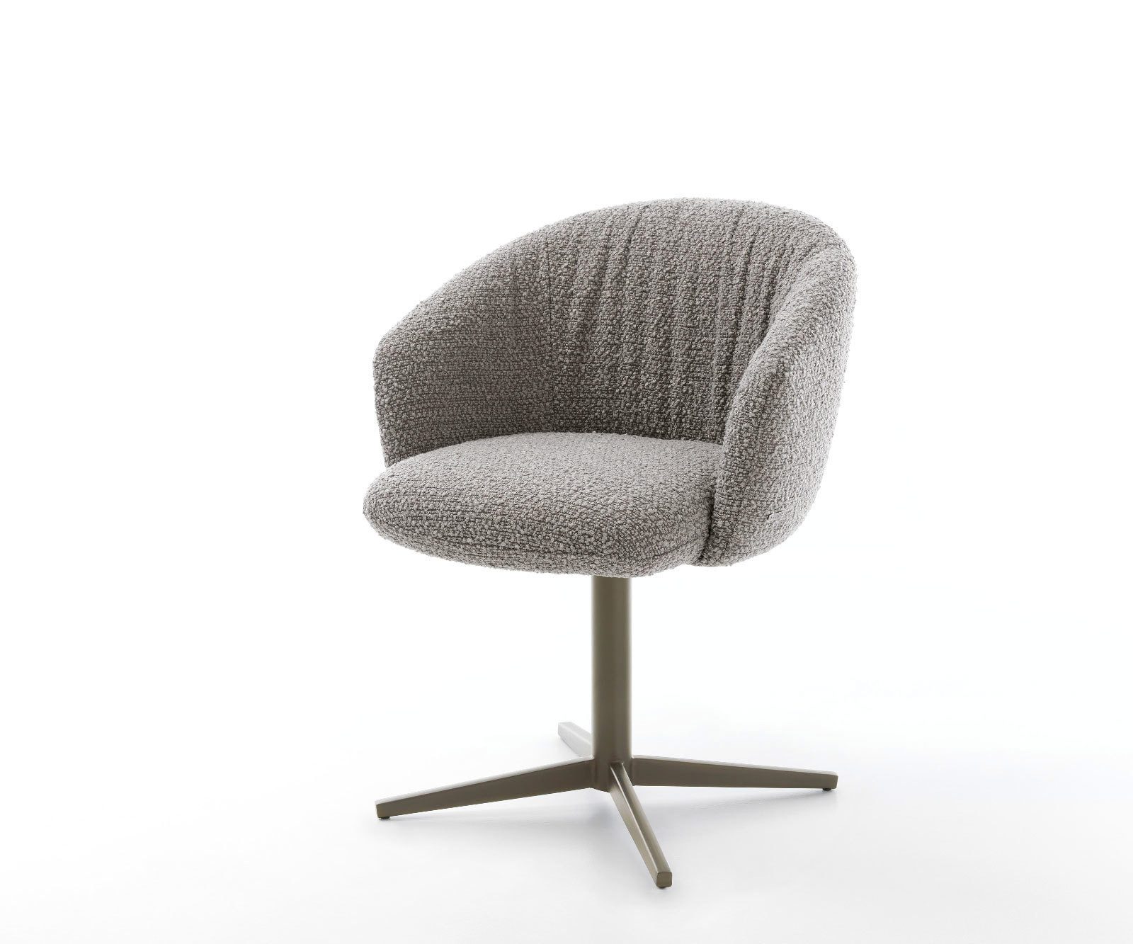 DELIFE Polsterstuhl Caja-Flex, mit Armlehnen Fußkreuz günstig online kaufen