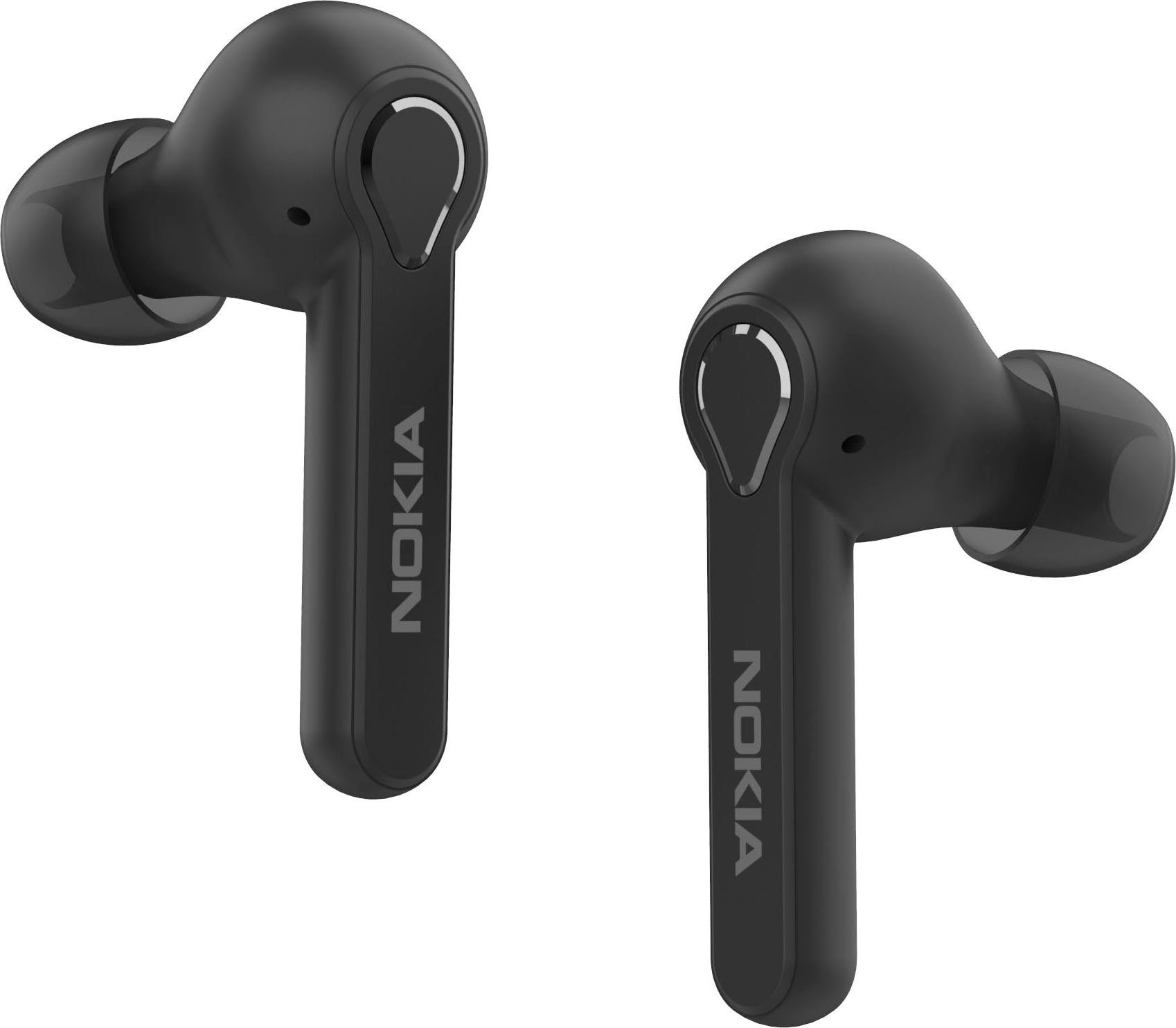 Bluetooth) Nokia In-Ear-Kopfhörer BH-205 (Freisprechfunktion, schwarz Earbuds Lite