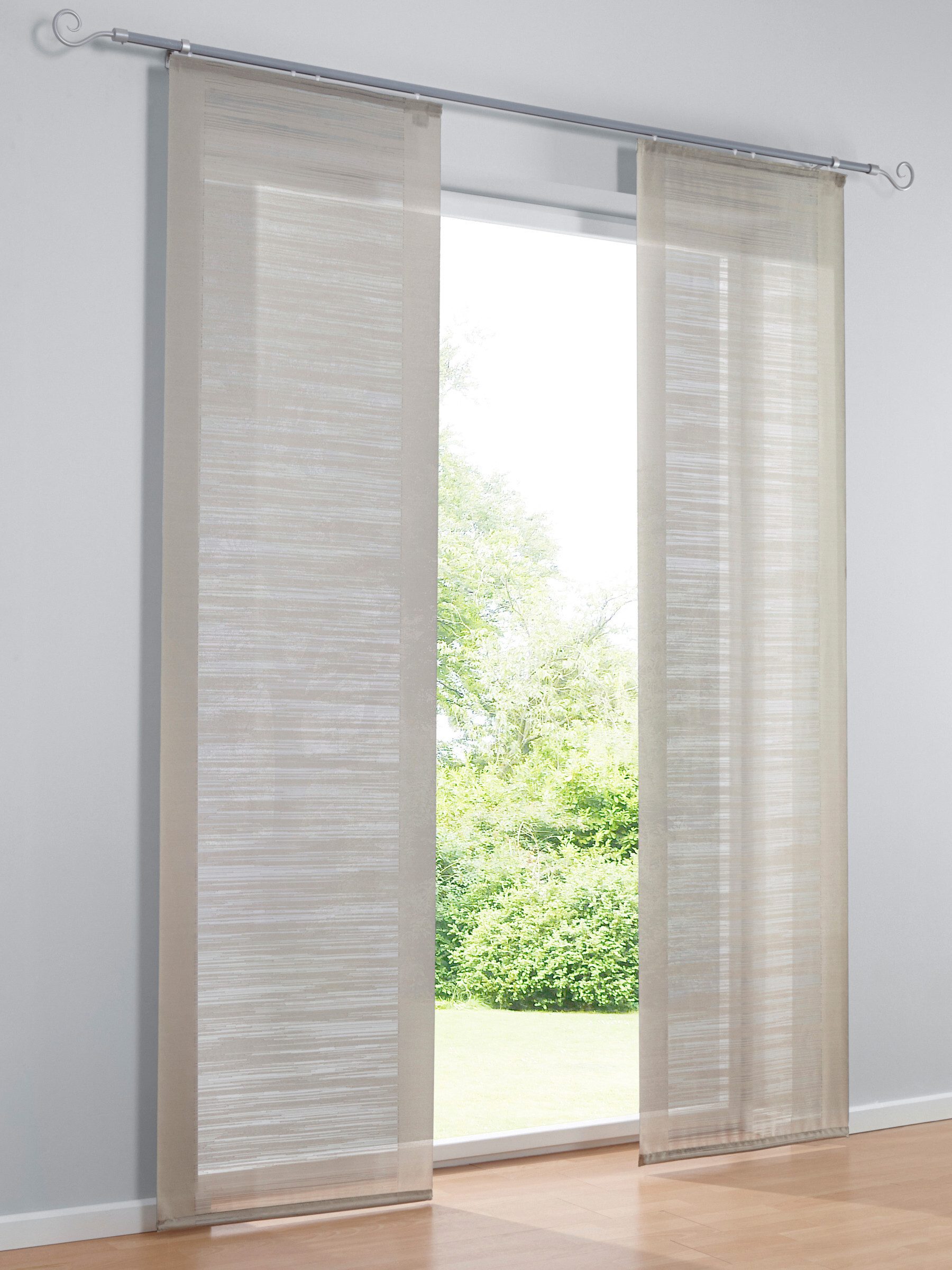 heine Gardine Schiebevorhang, (1 St), halbtransparent, günstig online kaufen